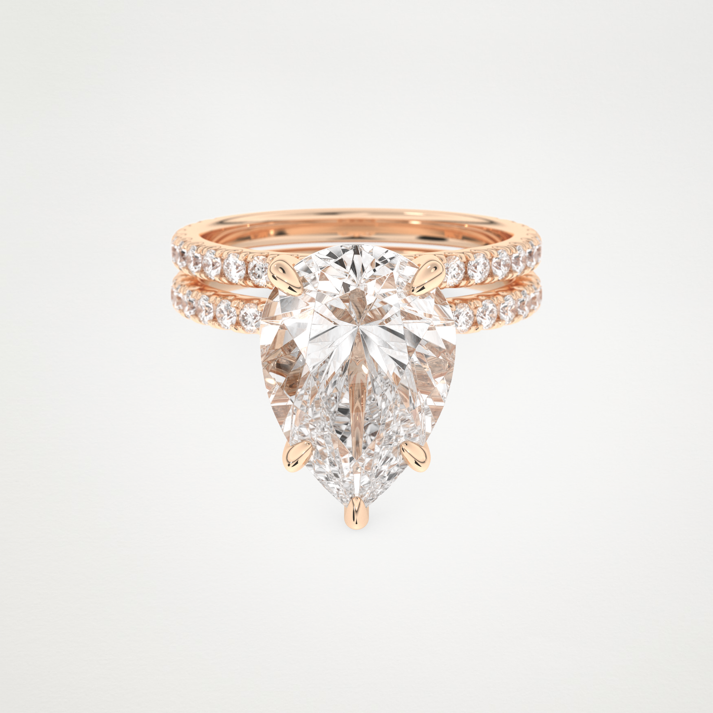5 CT Moissanite Pear Engagement Ring – Inspired by Sophie Turner 13