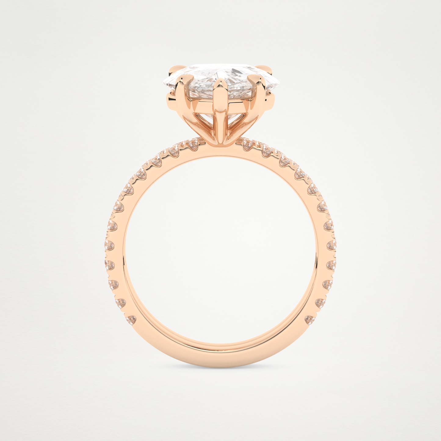 5 CT Moissanite Pear Engagement Ring – Inspired by Sophie Turner 17
