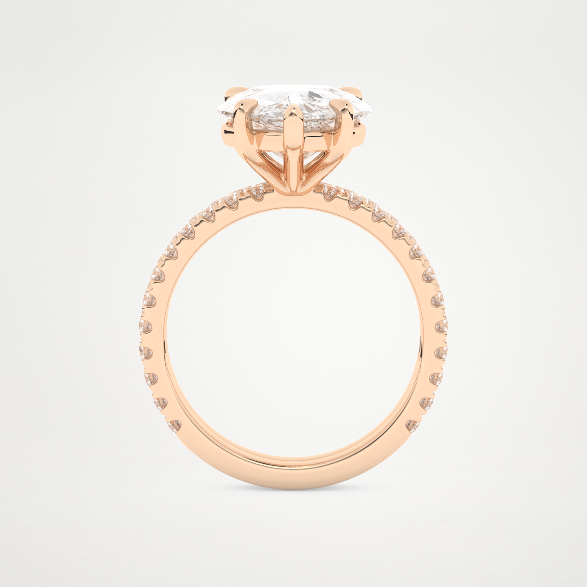 5 CT Moissanite Pear Engagement Ring – Inspired by Sophie Turner 17