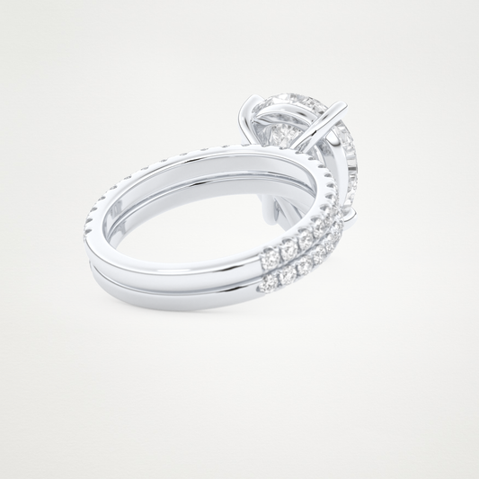 5 CT Moissanite Pear Engagement Ring – Inspired by Sophie Turner 2