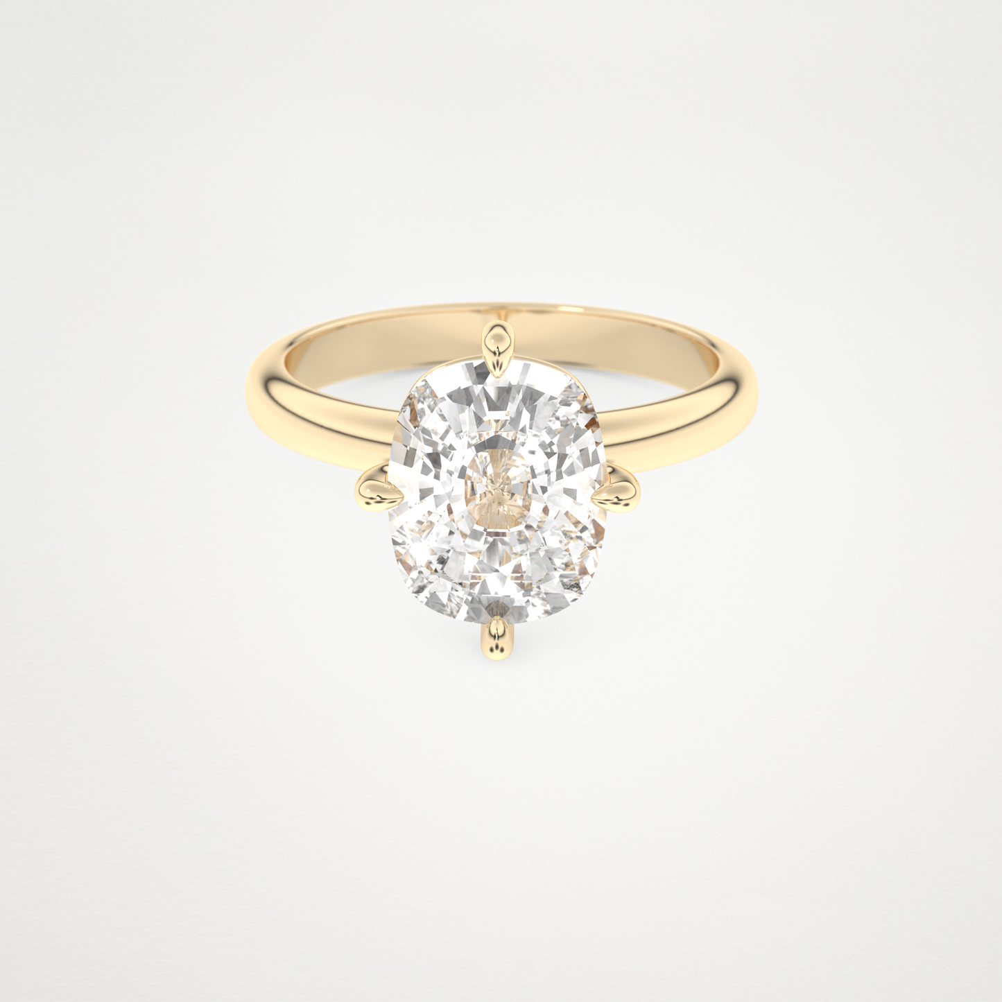 2.75 CT Moissanite Cushion Engagement Ring – Inspired by Sophia Bush 7