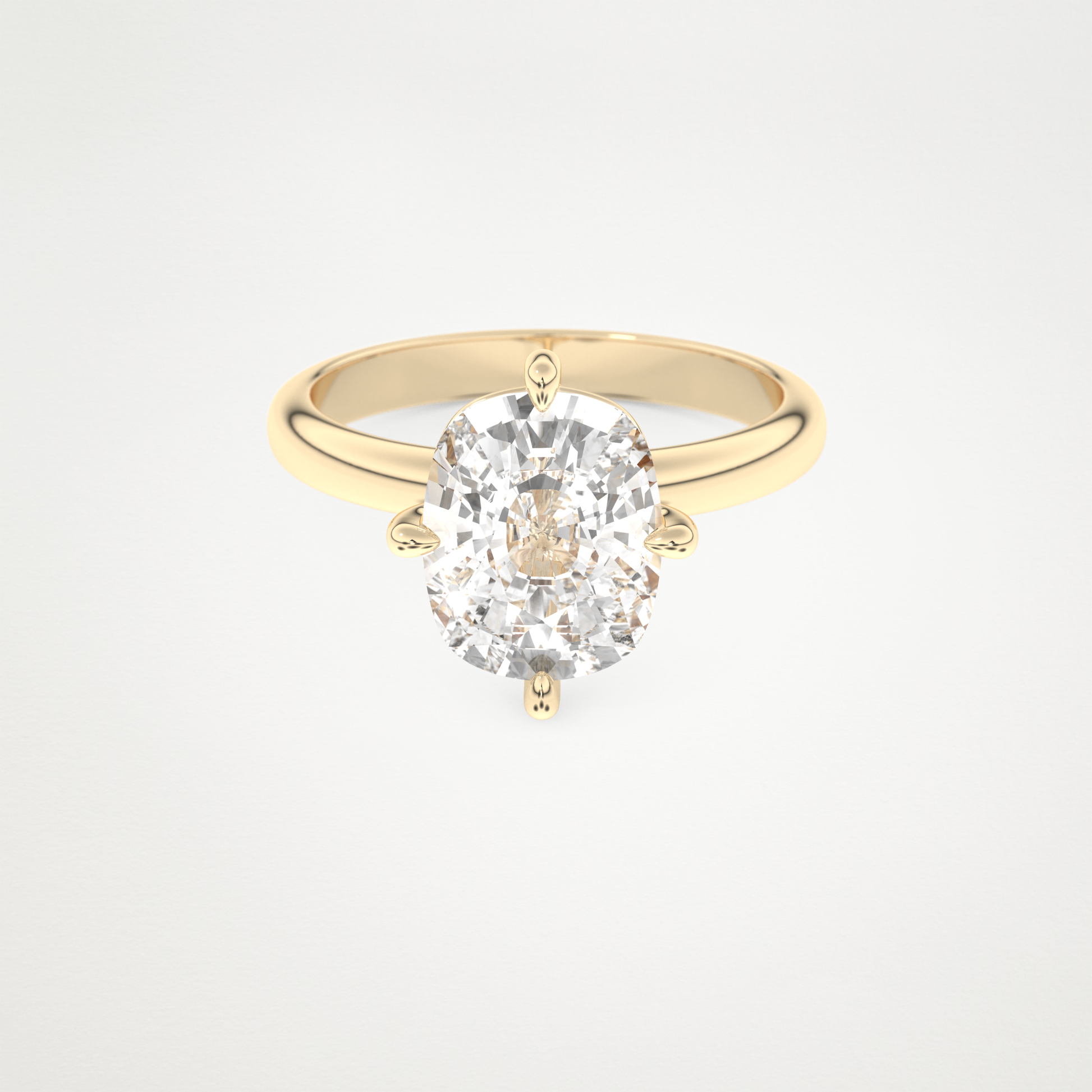 2.75 CT Moissanite Cushion Engagement Ring – Inspired by Sophia Bush 7
