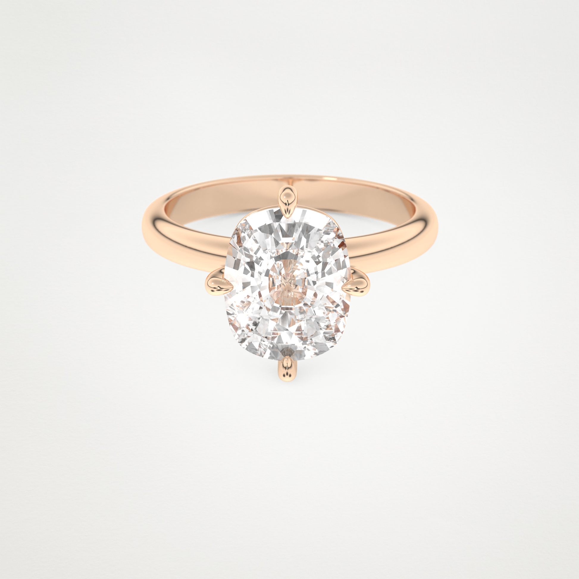 2.75 CT Moissanite Cushion Engagement Ring – Inspired by Sophia Bush 13