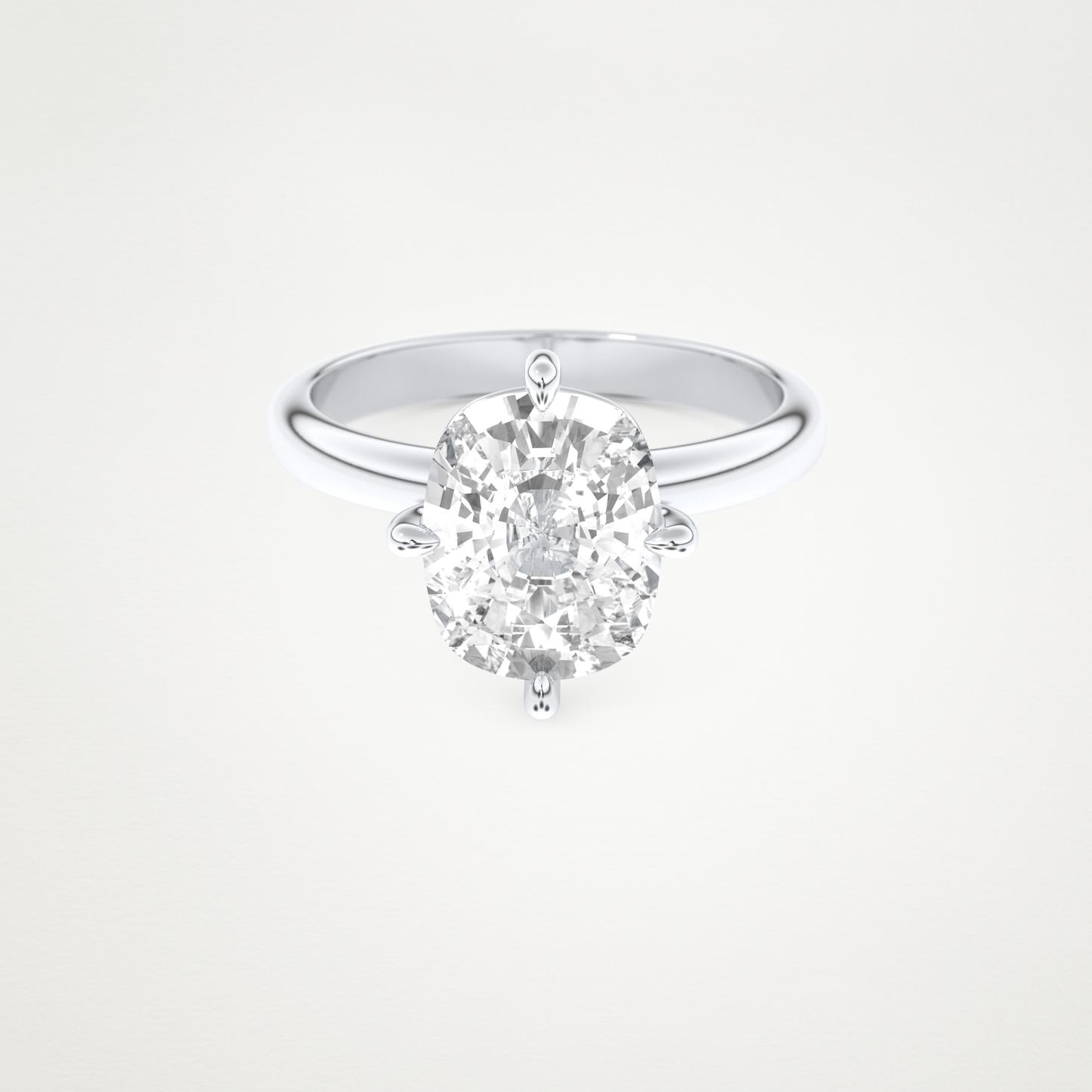 2.75 CT Moissanite Cushion Engagement Ring – Inspired by Sophia Bush 1