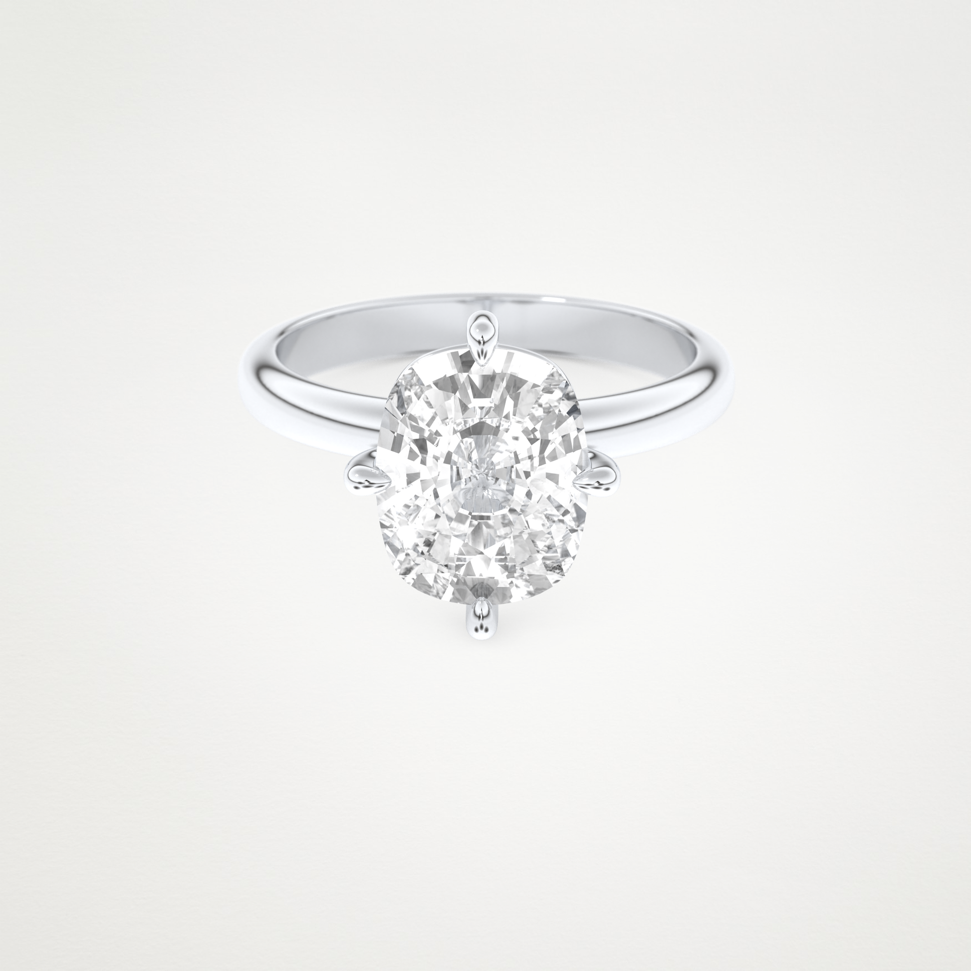 2.75 CT Moissanite Cushion Engagement Ring – Inspired by Sophia Bush 1