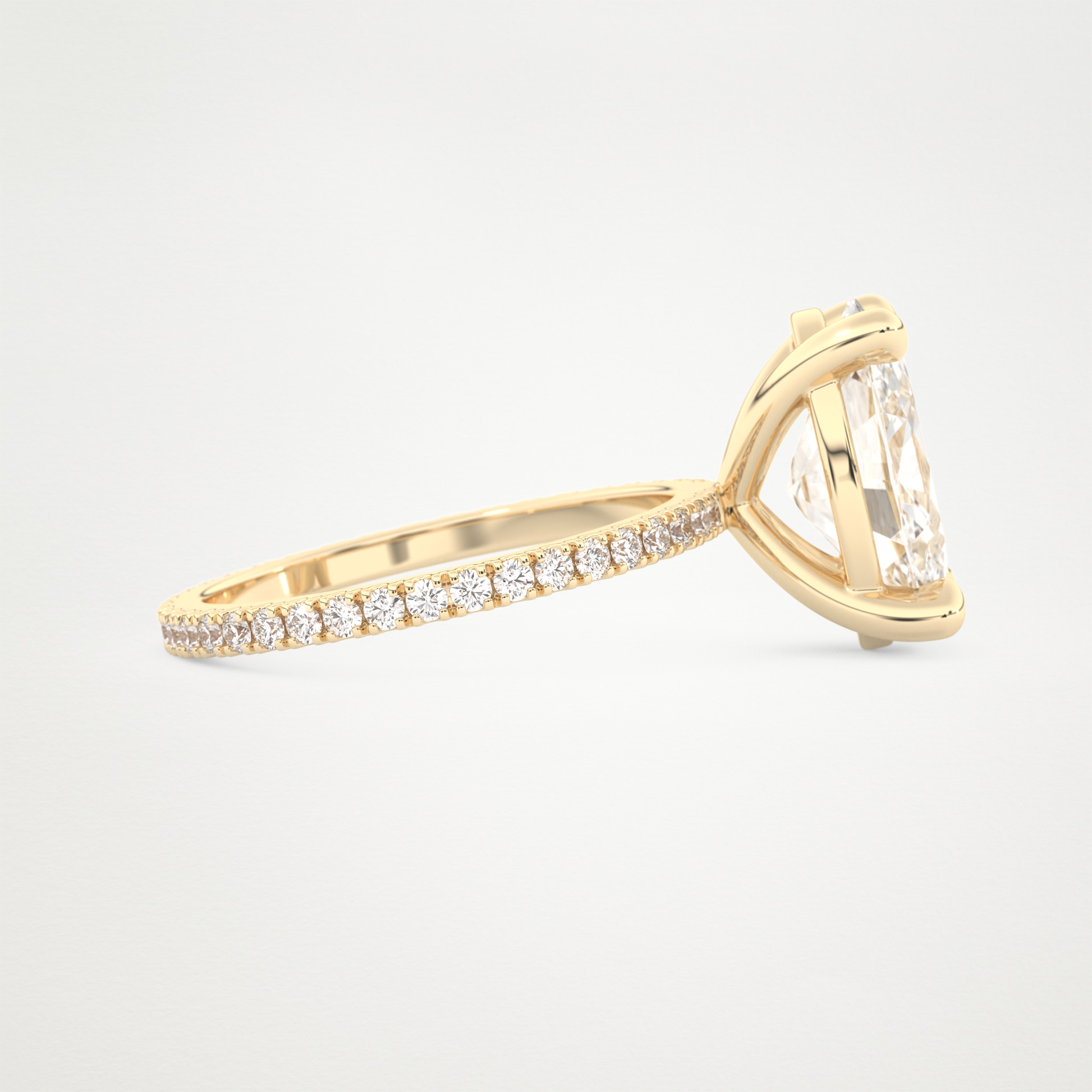4 CT Moissanite Oval Engagement Ring – Inspired by Blake Lively 8