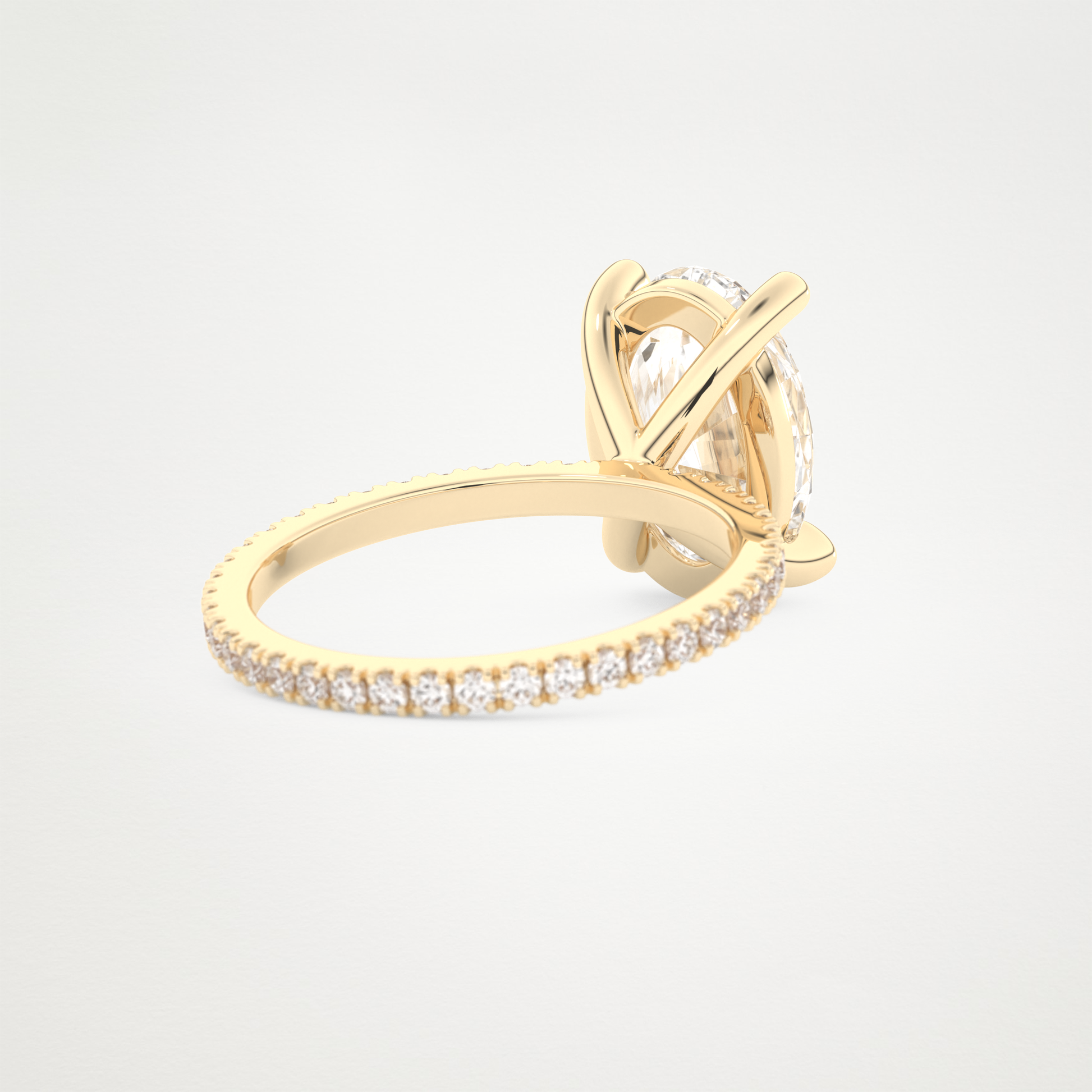 4 CT Moissanite Oval Engagement Ring – Inspired by Blake Lively 9