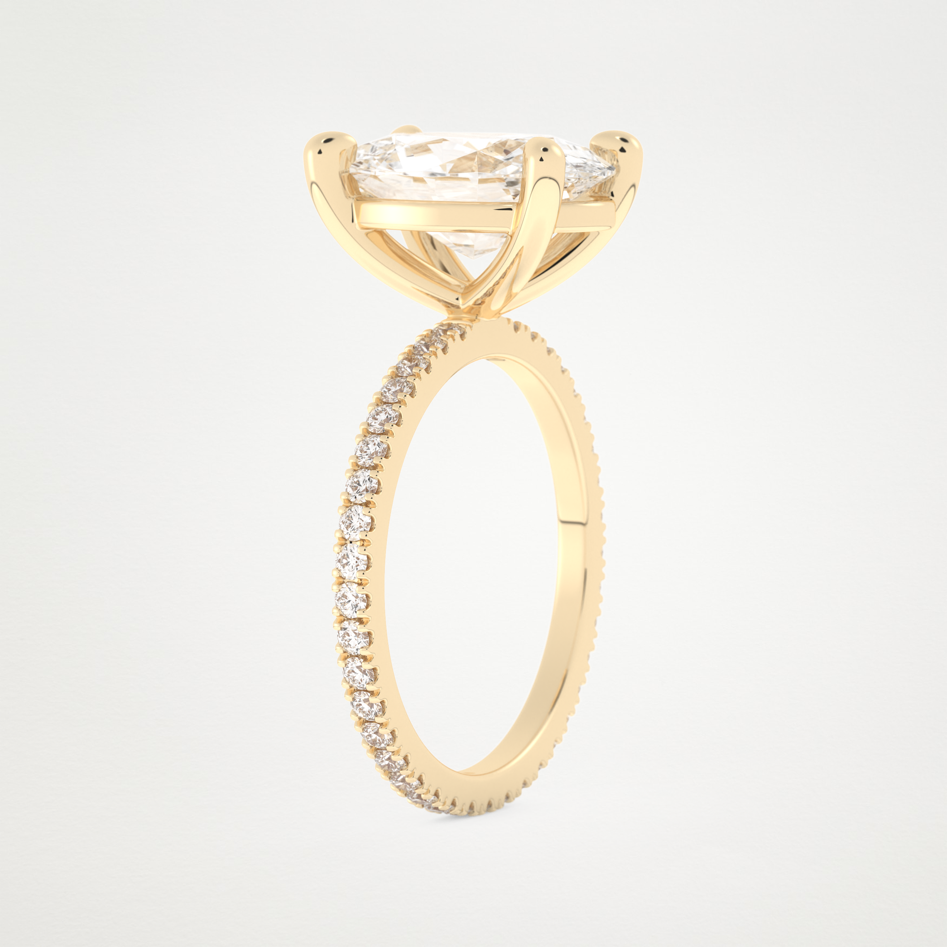 4 CT Moissanite Oval Engagement Ring – Inspired by Blake Lively 10
