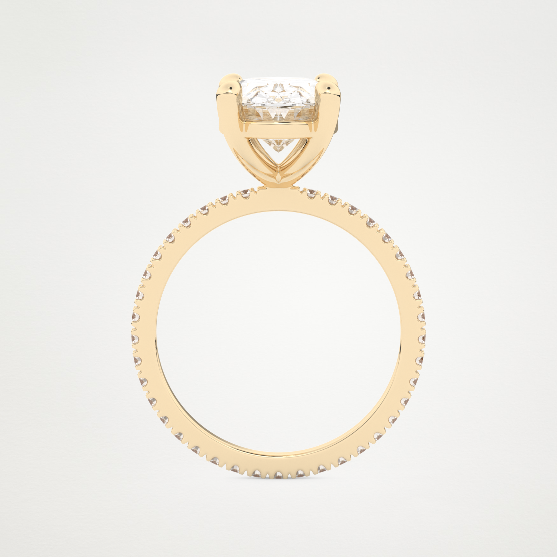 4 CT Moissanite Oval Engagement Ring – Inspired by Blake Lively 11