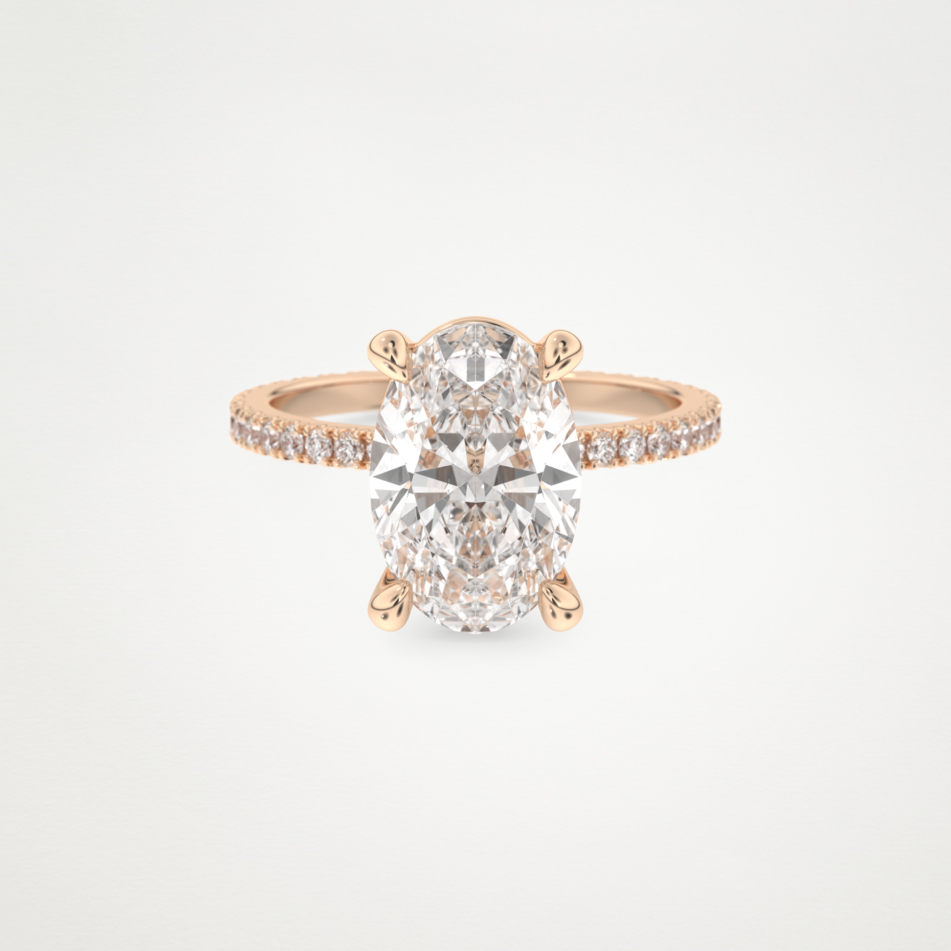 4 CT Moissanite Oval Engagement Ring – Inspired by Blake Lively 13