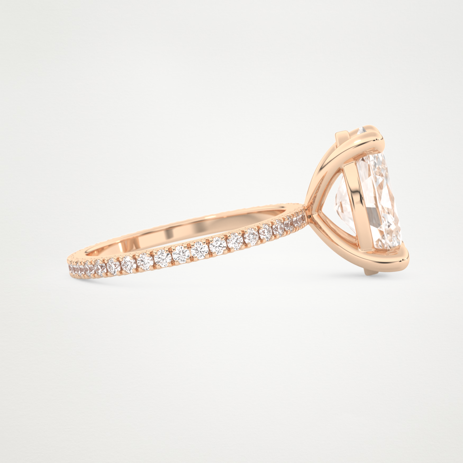 4 CT Moissanite Oval Engagement Ring – Inspired by Blake Lively 14