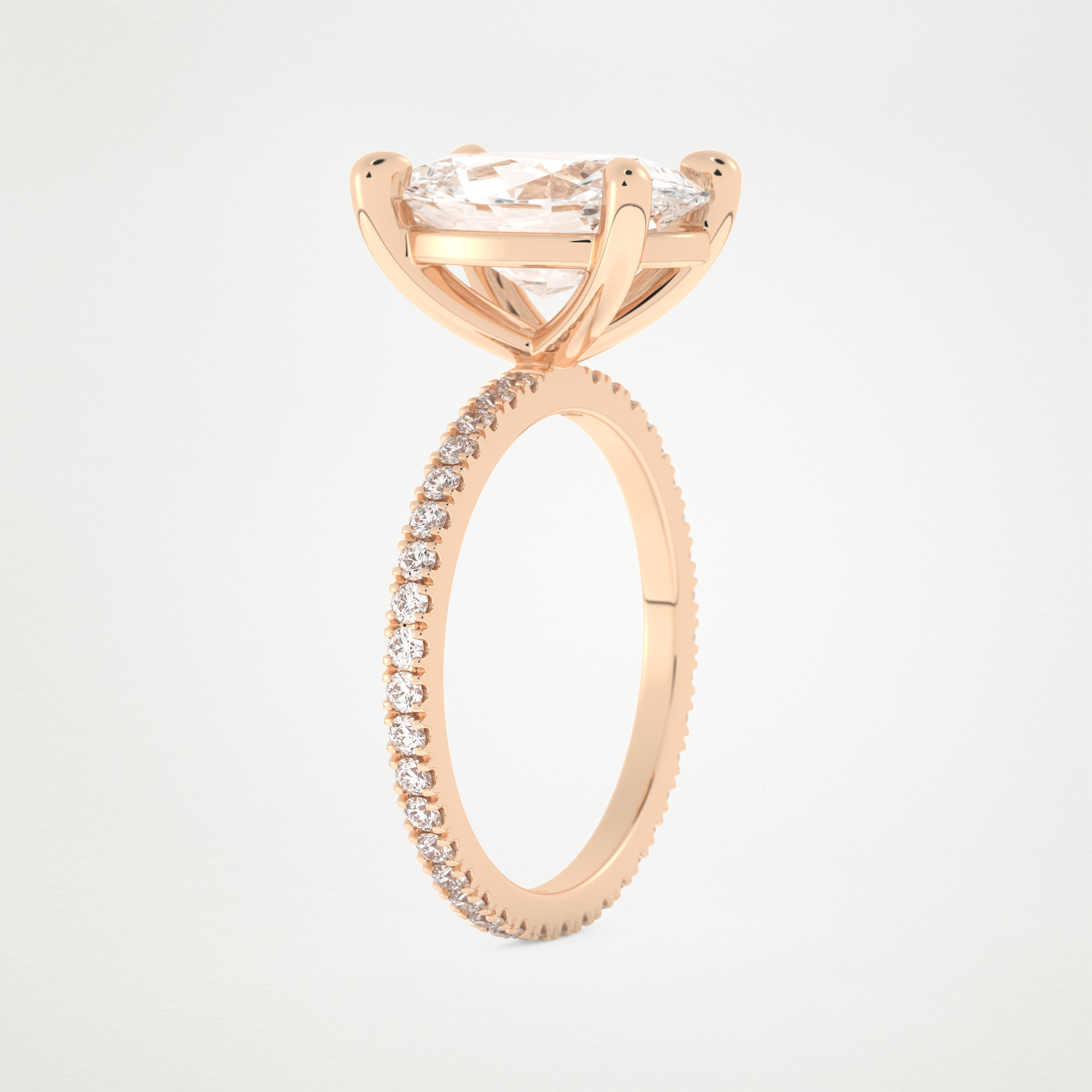4 CT Moissanite Oval Engagement Ring – Inspired by Blake Lively 16