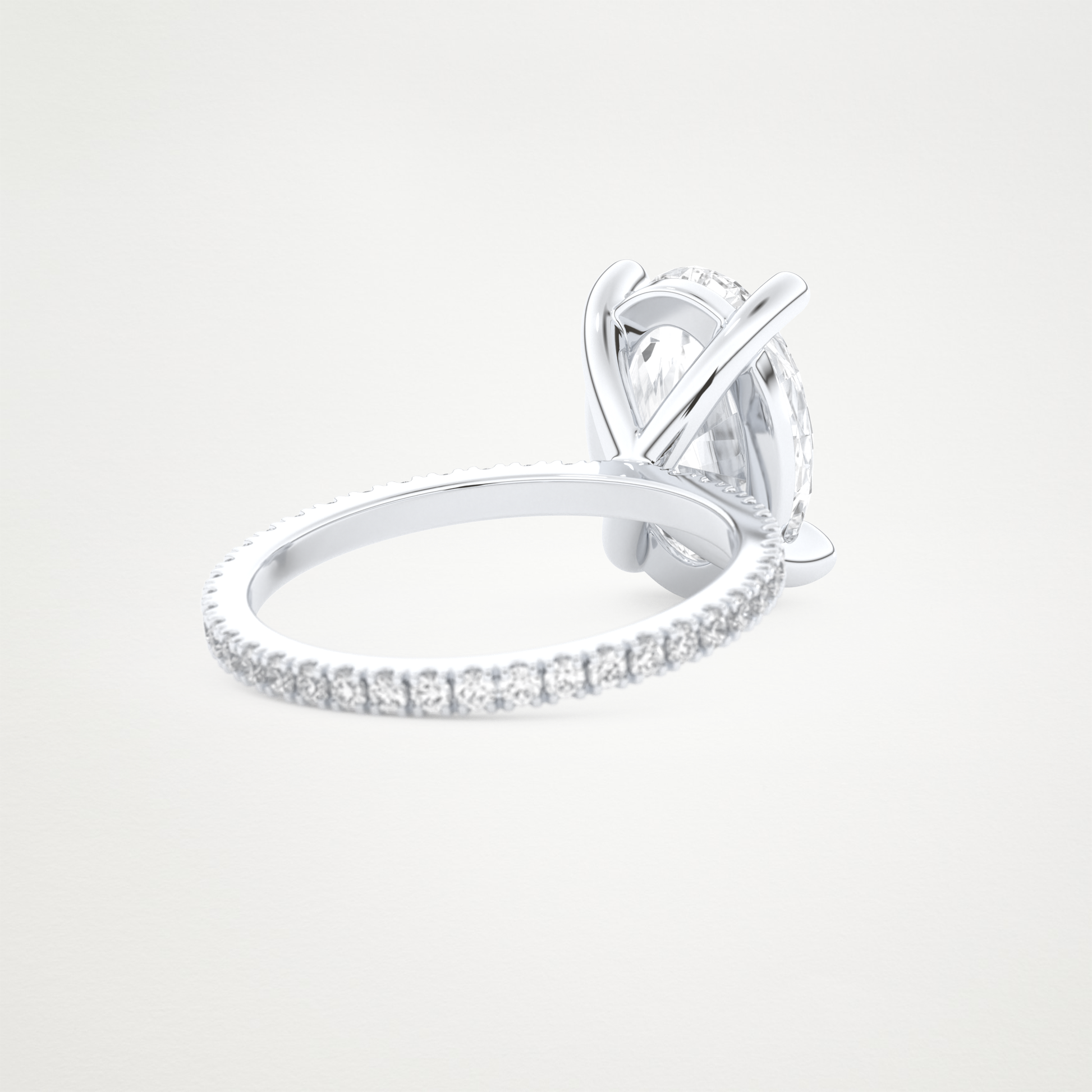 4 CT Moissanite Oval Engagement Ring – Inspired by Blake Lively 3