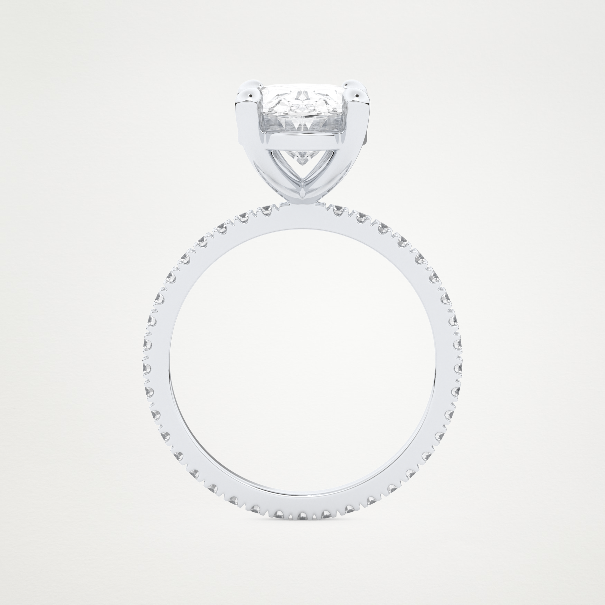4 CT Moissanite Oval Engagement Ring – Inspired by Blake Lively 5