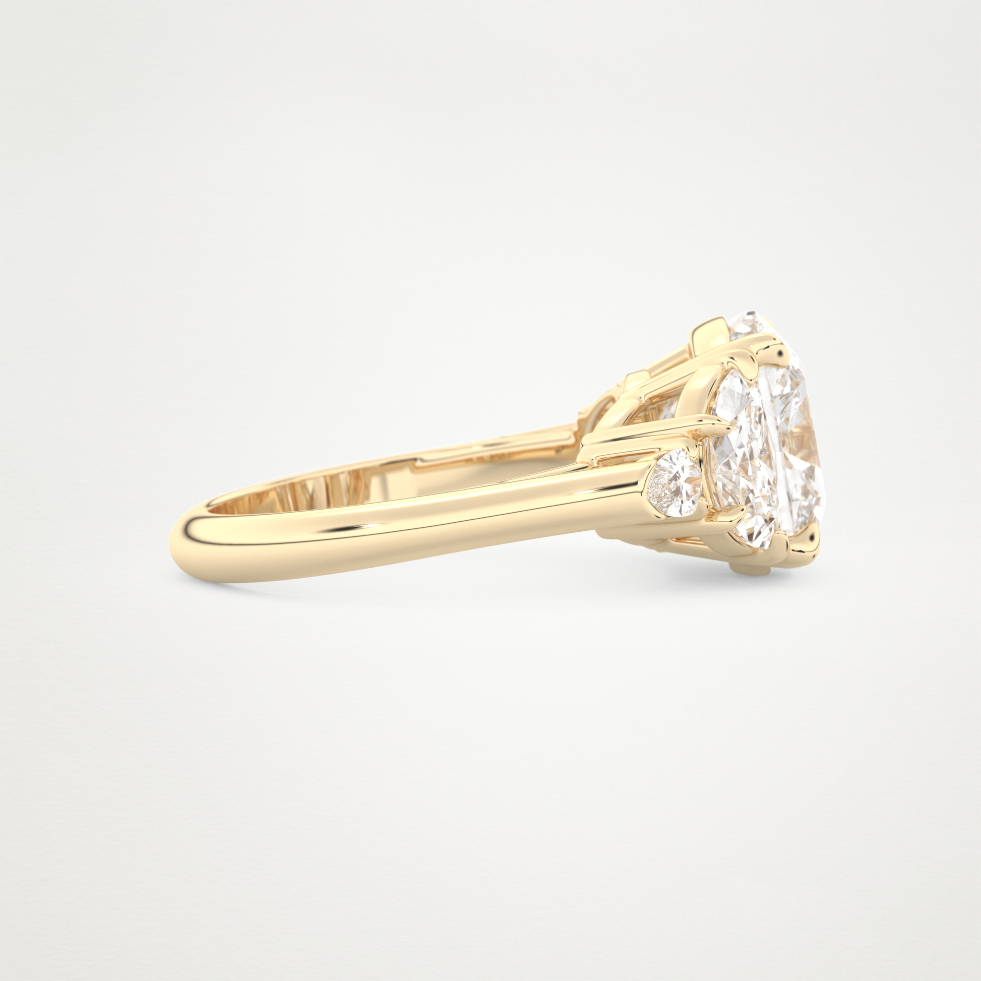 4.25 CT Moissanite Cushion Engagement Ring – Inspired by Ciara 8