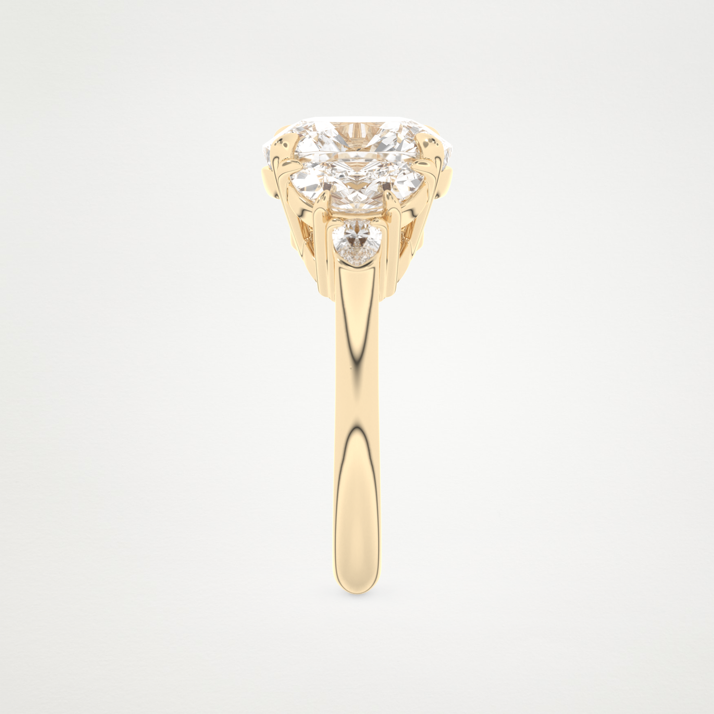 4.25 CT Moissanite Cushion Engagement Ring – Inspired by Ciara 12