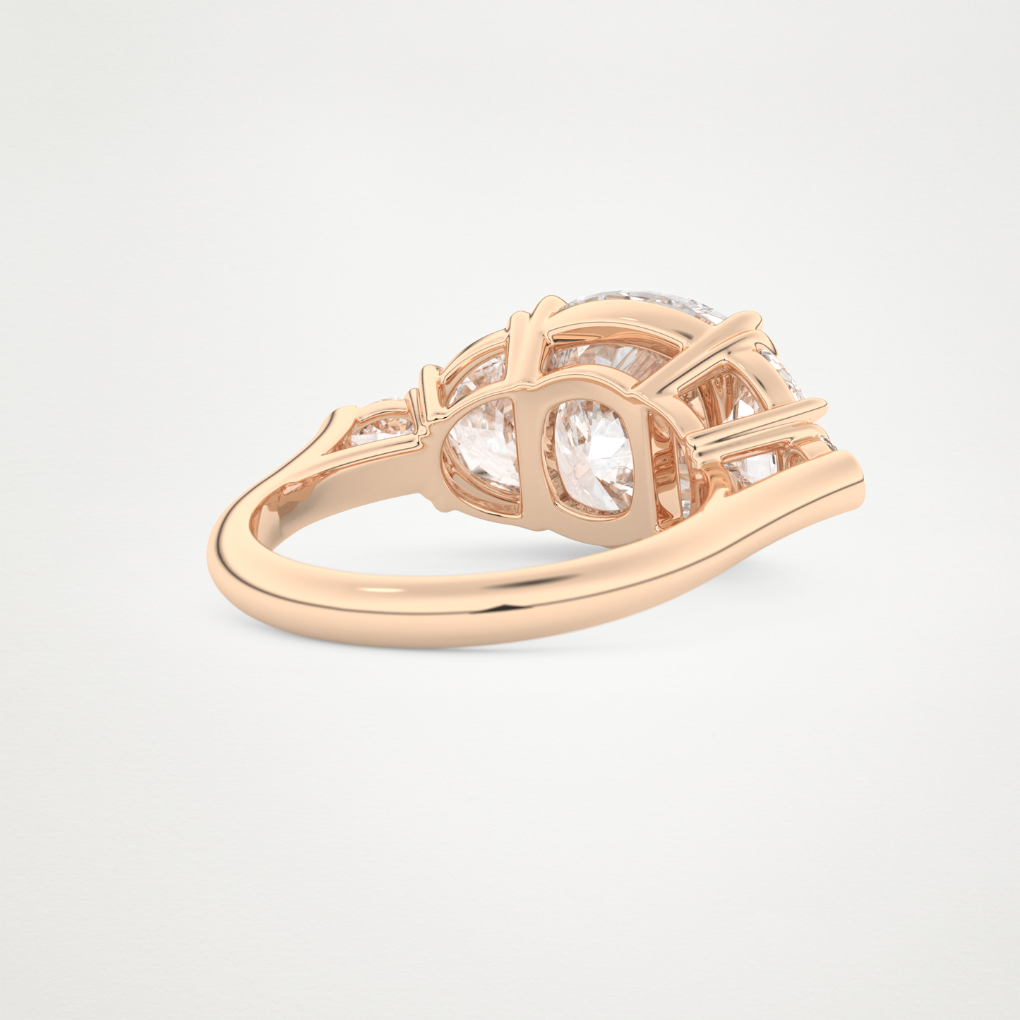 4.25 CT Moissanite Cushion Engagement Ring – Inspired by Ciara 15
