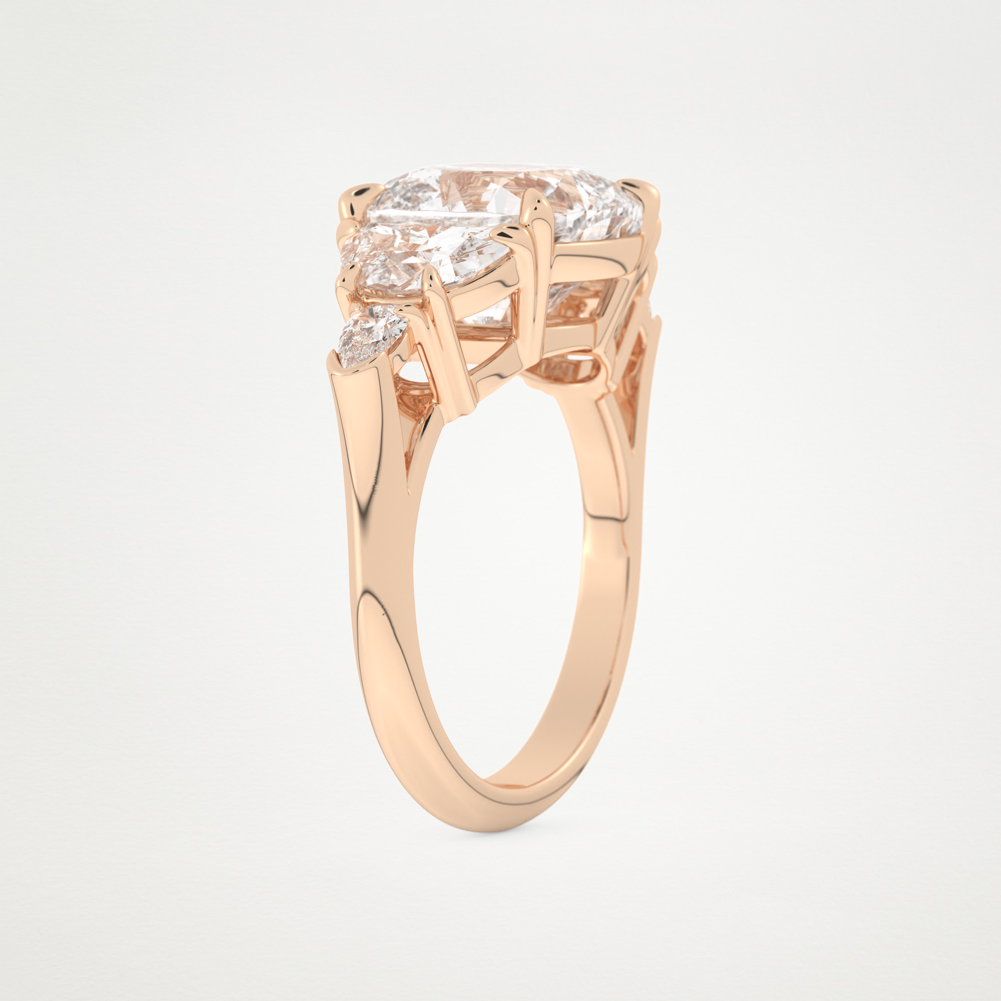 4.25 CT Moissanite Cushion Engagement Ring – Inspired by Ciara 16