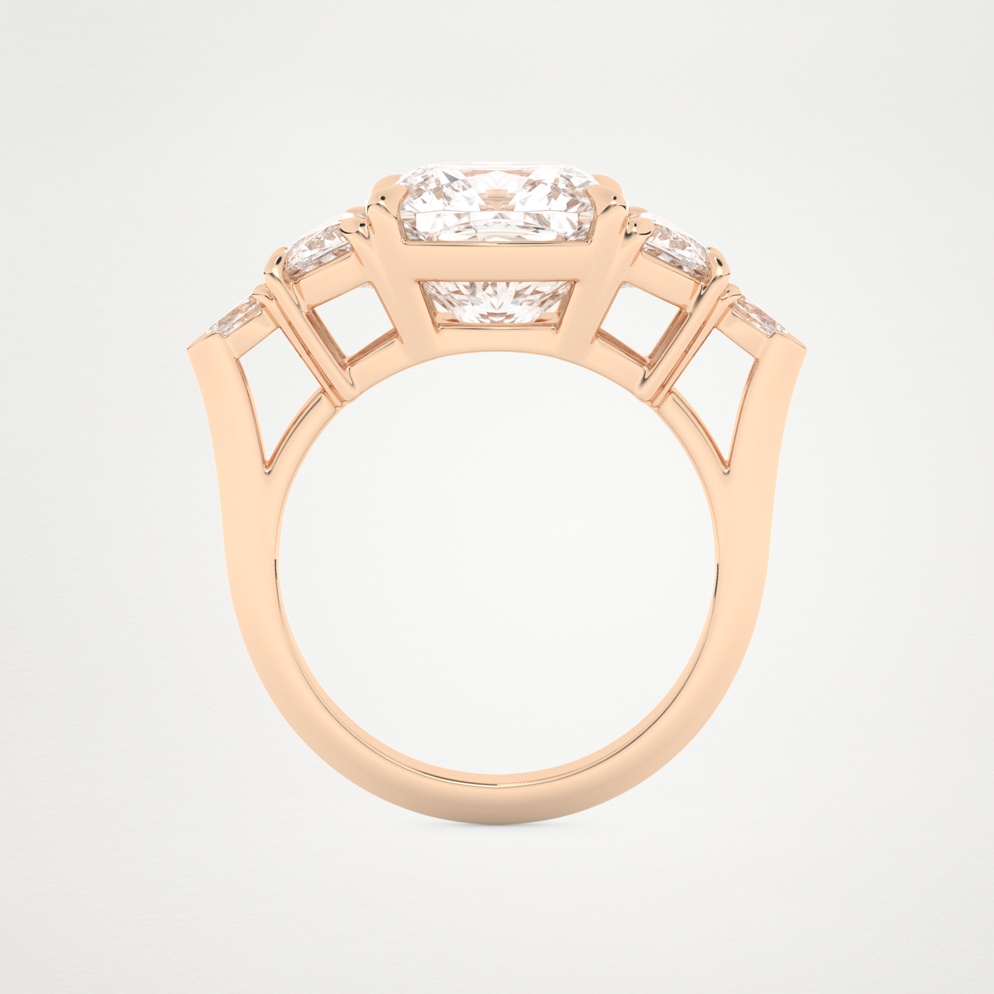 4.25 CT Moissanite Cushion Engagement Ring – Inspired by Ciara 17