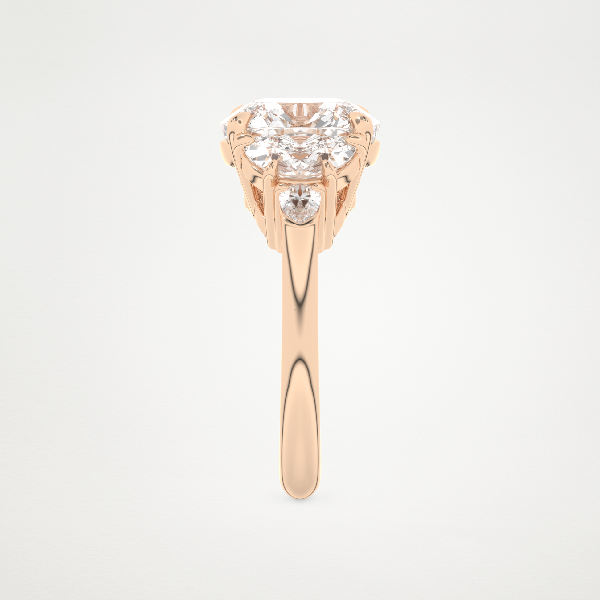 4.25 CT Moissanite Cushion Engagement Ring – Inspired by Ciara 18