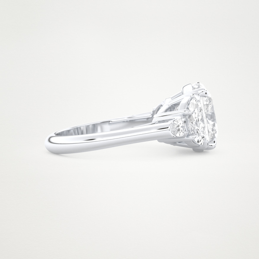 4.25 CT Moissanite Cushion Engagement Ring – Inspired by Ciara 2
