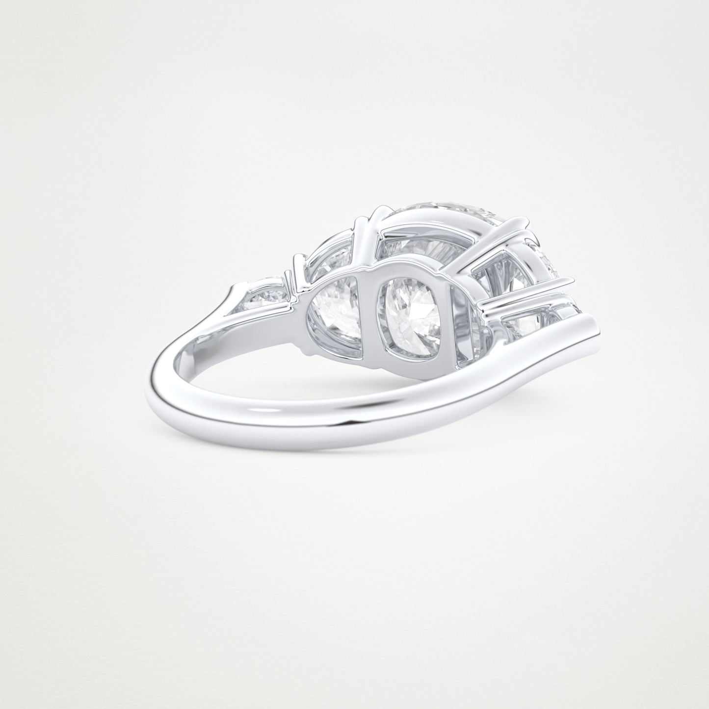 4.25 CT Moissanite Cushion Engagement Ring – Inspired by Ciara 3