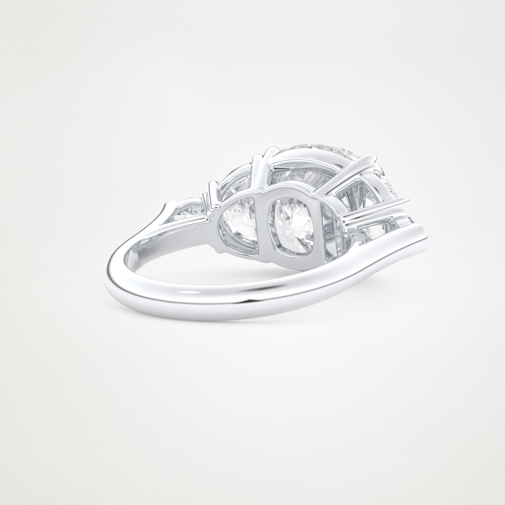 4.25 CT Moissanite Cushion Engagement Ring – Inspired by Ciara 3