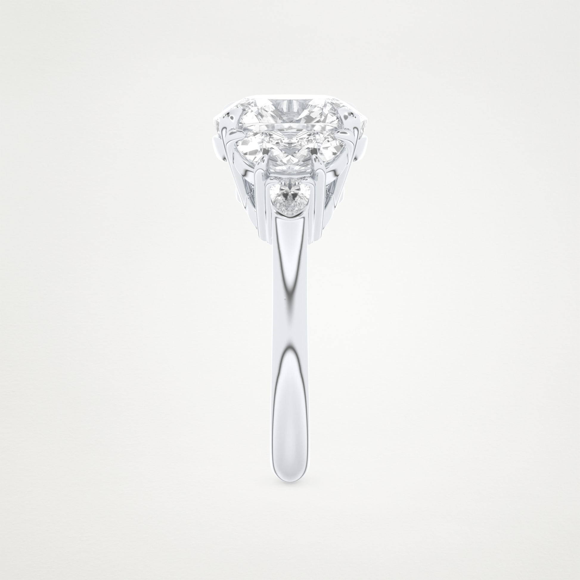 4.25 CT Moissanite Cushion Engagement Ring – Inspired by Ciara 6