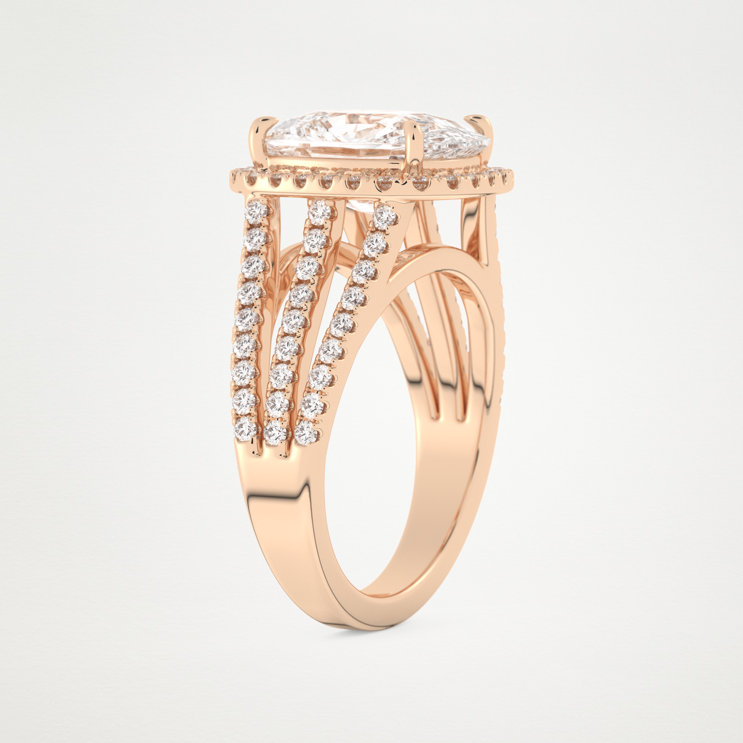 3.70 CT Moissanite Cushion Engagement Ring – Inspired by Gabbriette Bechtel 16