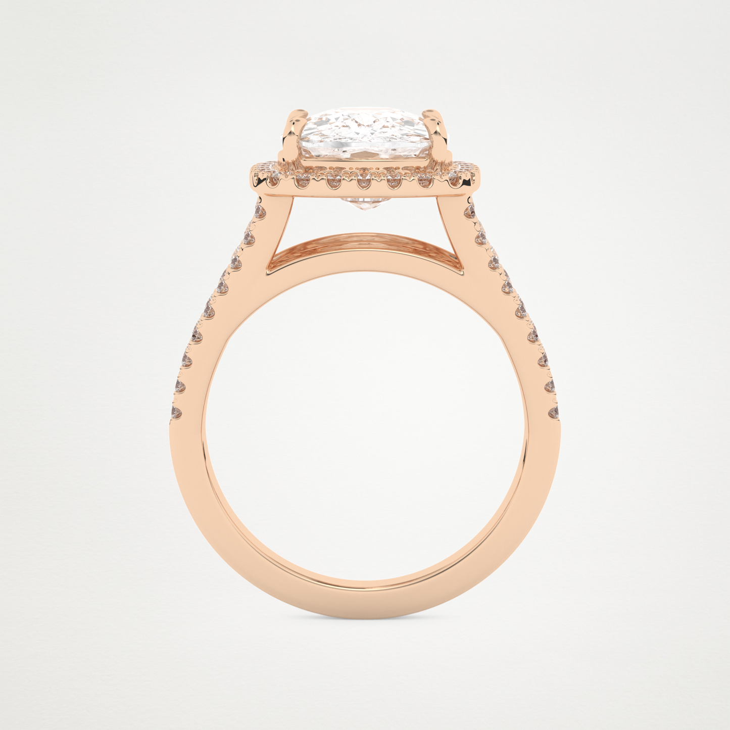 3.70 CT Moissanite Cushion Engagement Ring – Inspired by Gabbriette Bechtel 17