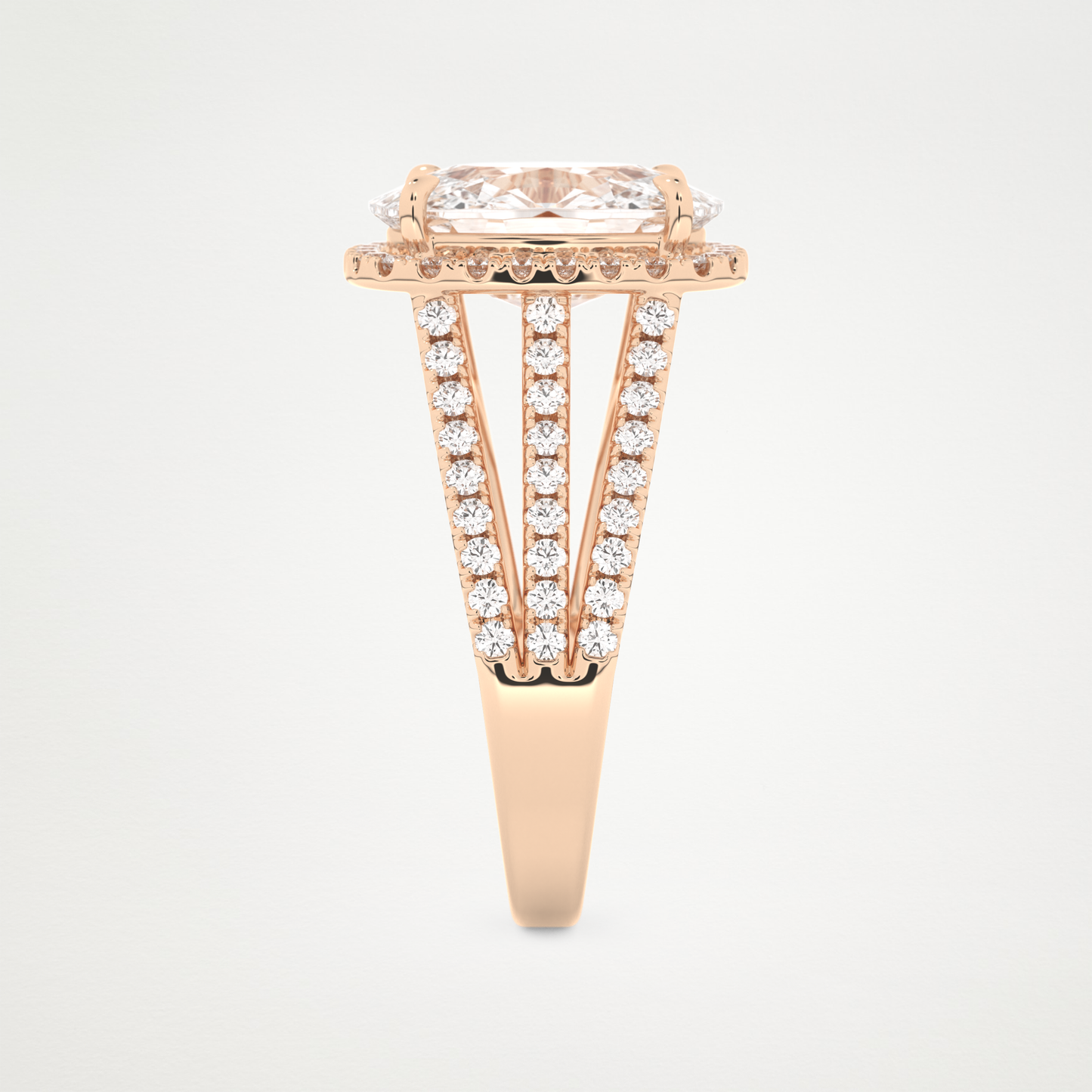 3.70 CT Moissanite Cushion Engagement Ring – Inspired by Gabbriette Bechtel 18