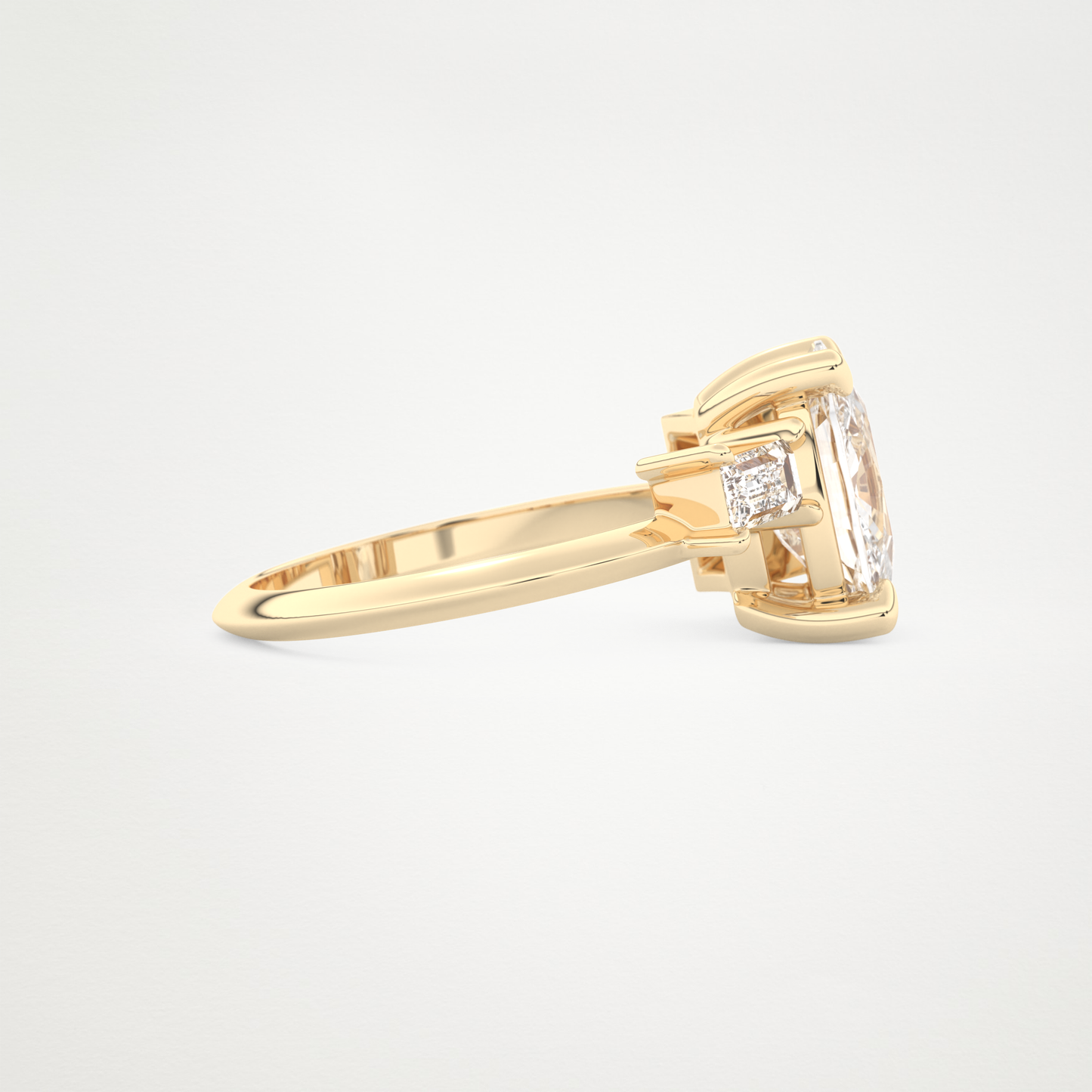 2 CT Moissanite Cushion Engagement Ring – Inspired by Kaley Cuoco 8