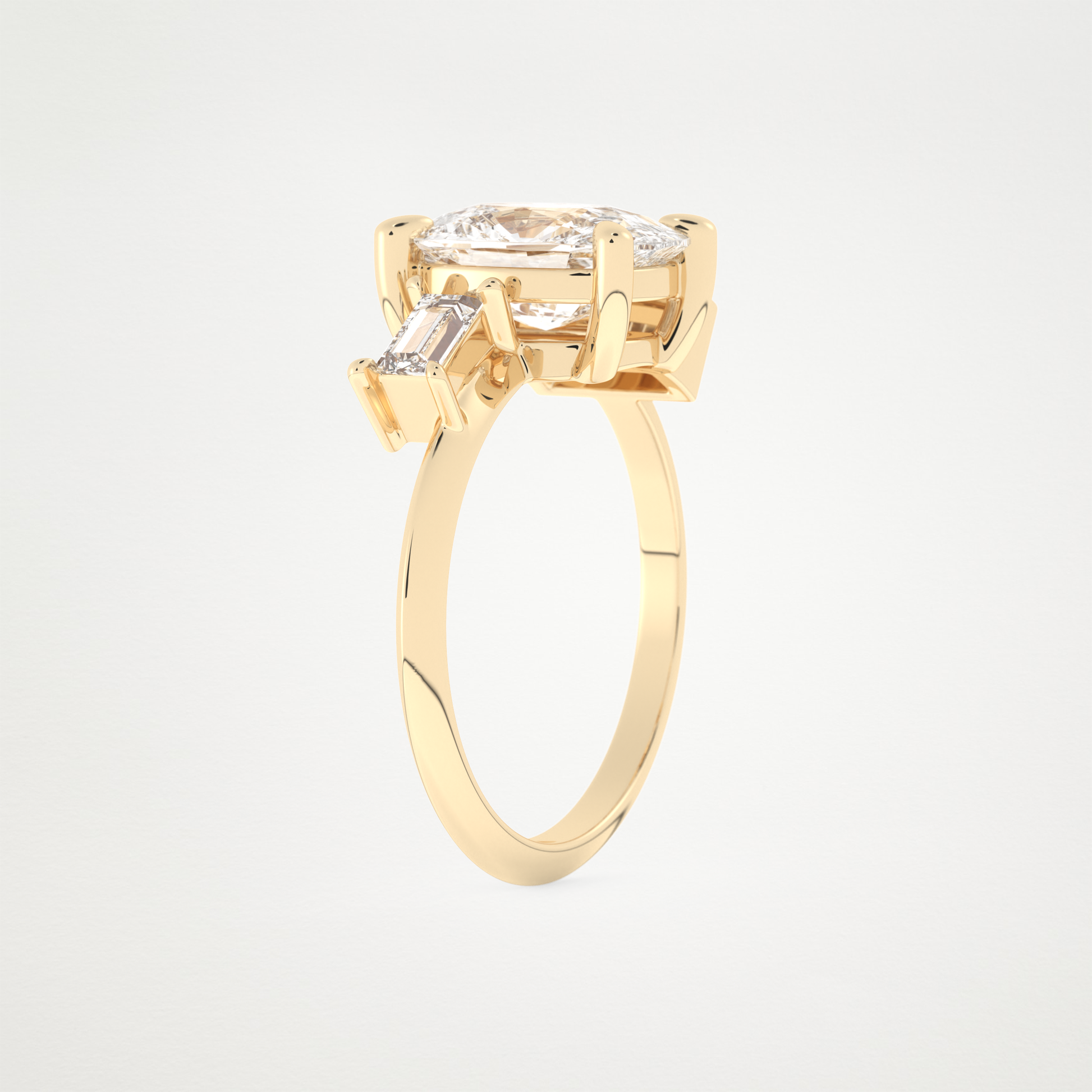 2 CT Moissanite Cushion Engagement Ring – Inspired by Kaley Cuoco 10