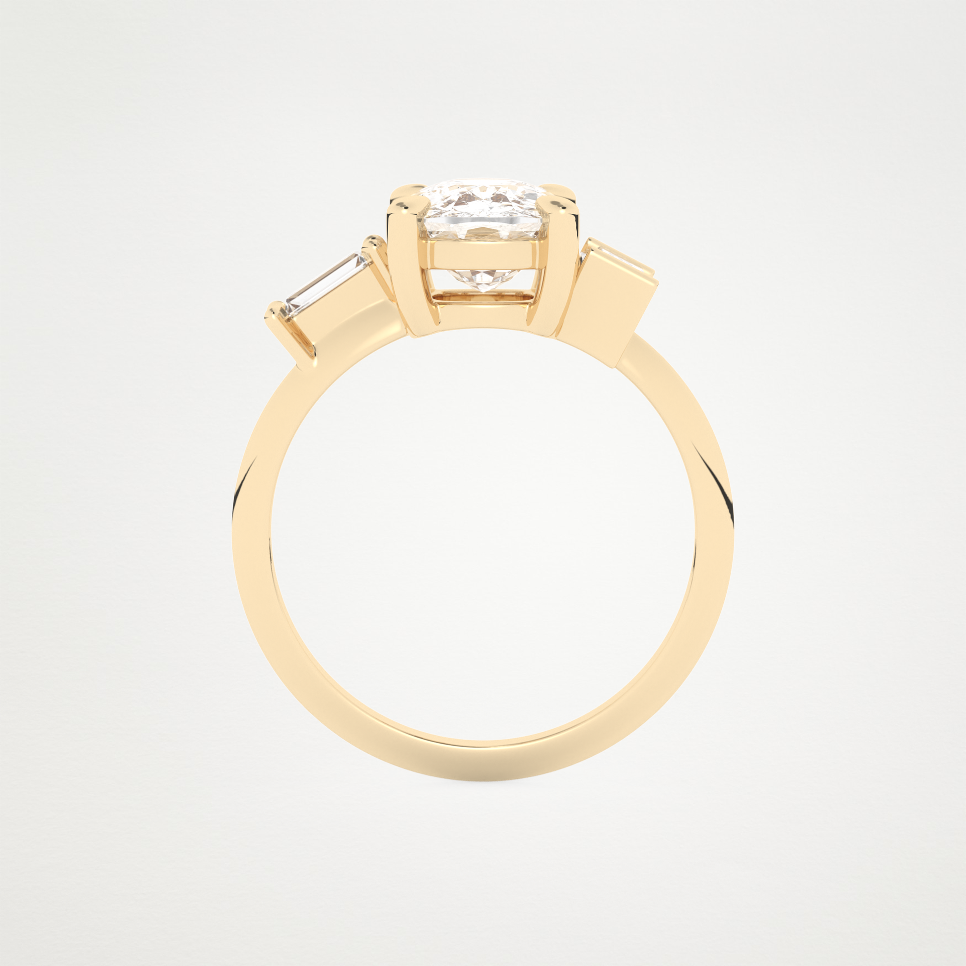 2 CT Moissanite Cushion Engagement Ring – Inspired by Kaley Cuoco 11