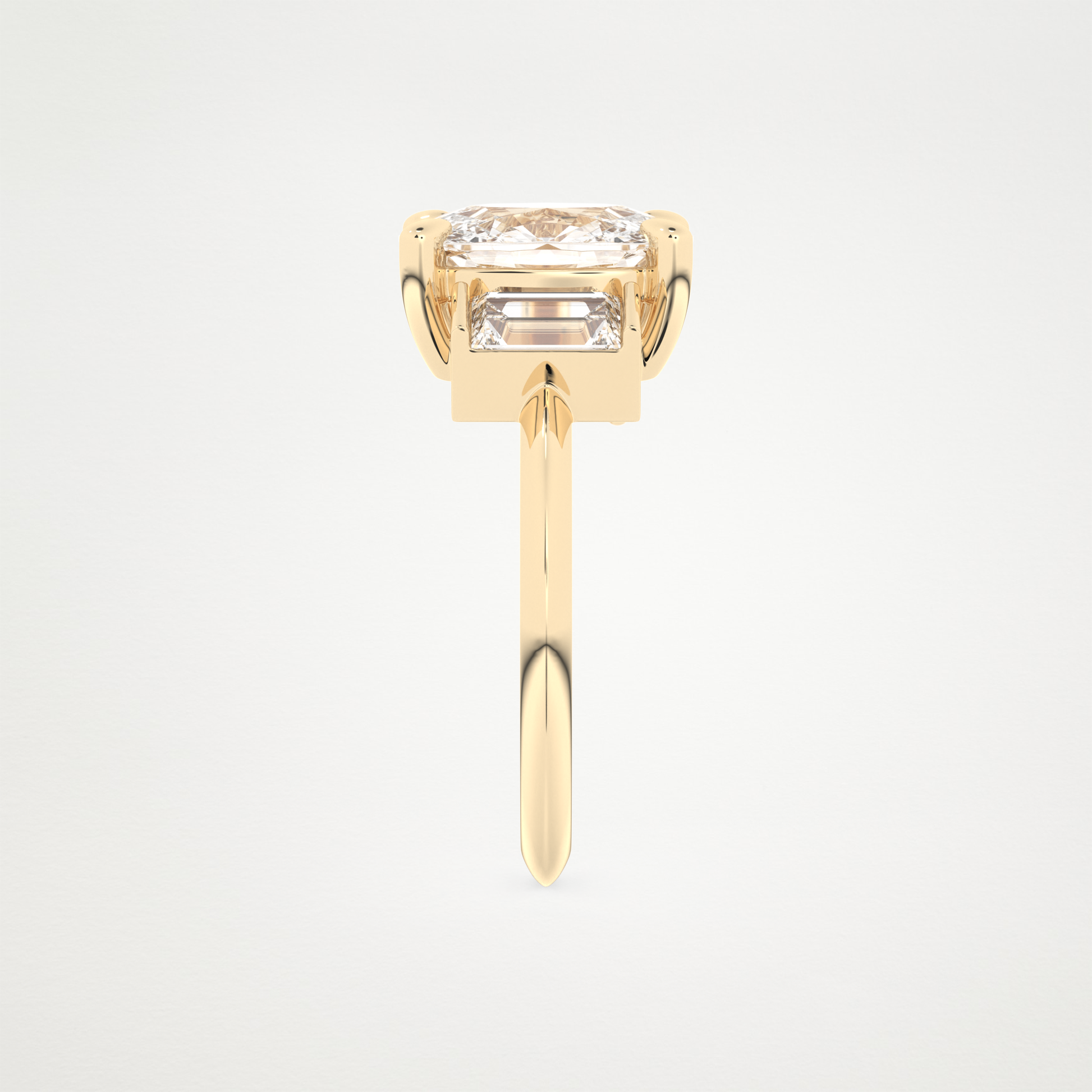 2 CT Moissanite Cushion Engagement Ring – Inspired by Kaley Cuoco 12