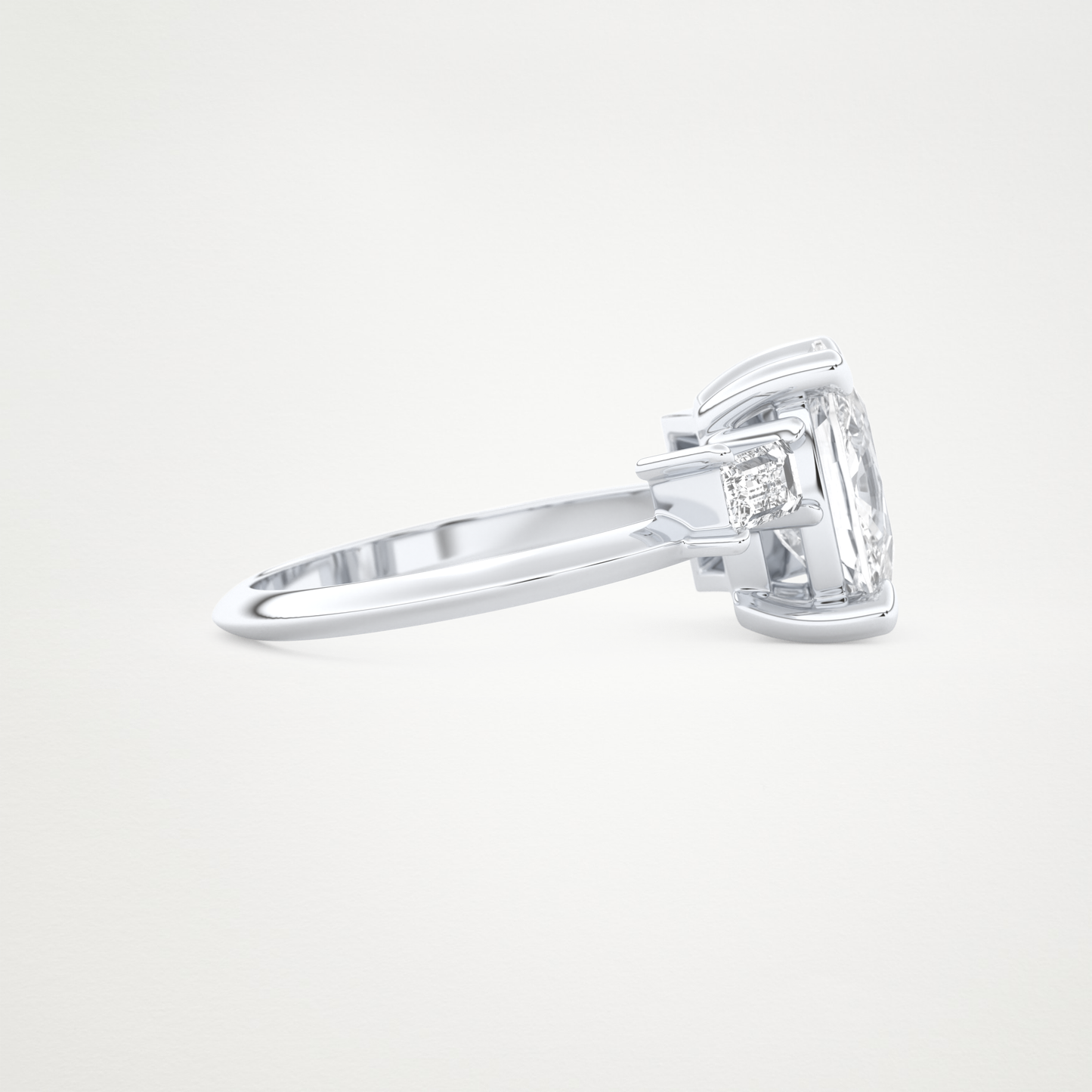 2 CT Moissanite Cushion Engagement Ring – Inspired by Kaley Cuoco 2