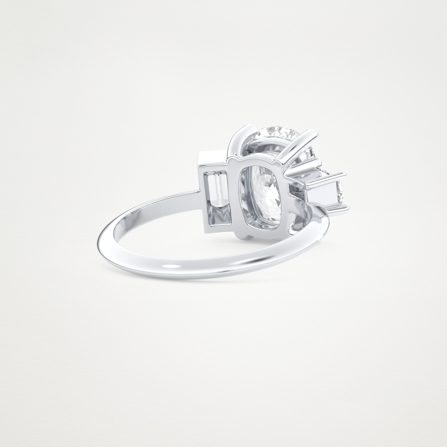 2 CT Moissanite Cushion Engagement Ring – Inspired by Kaley Cuoco 3