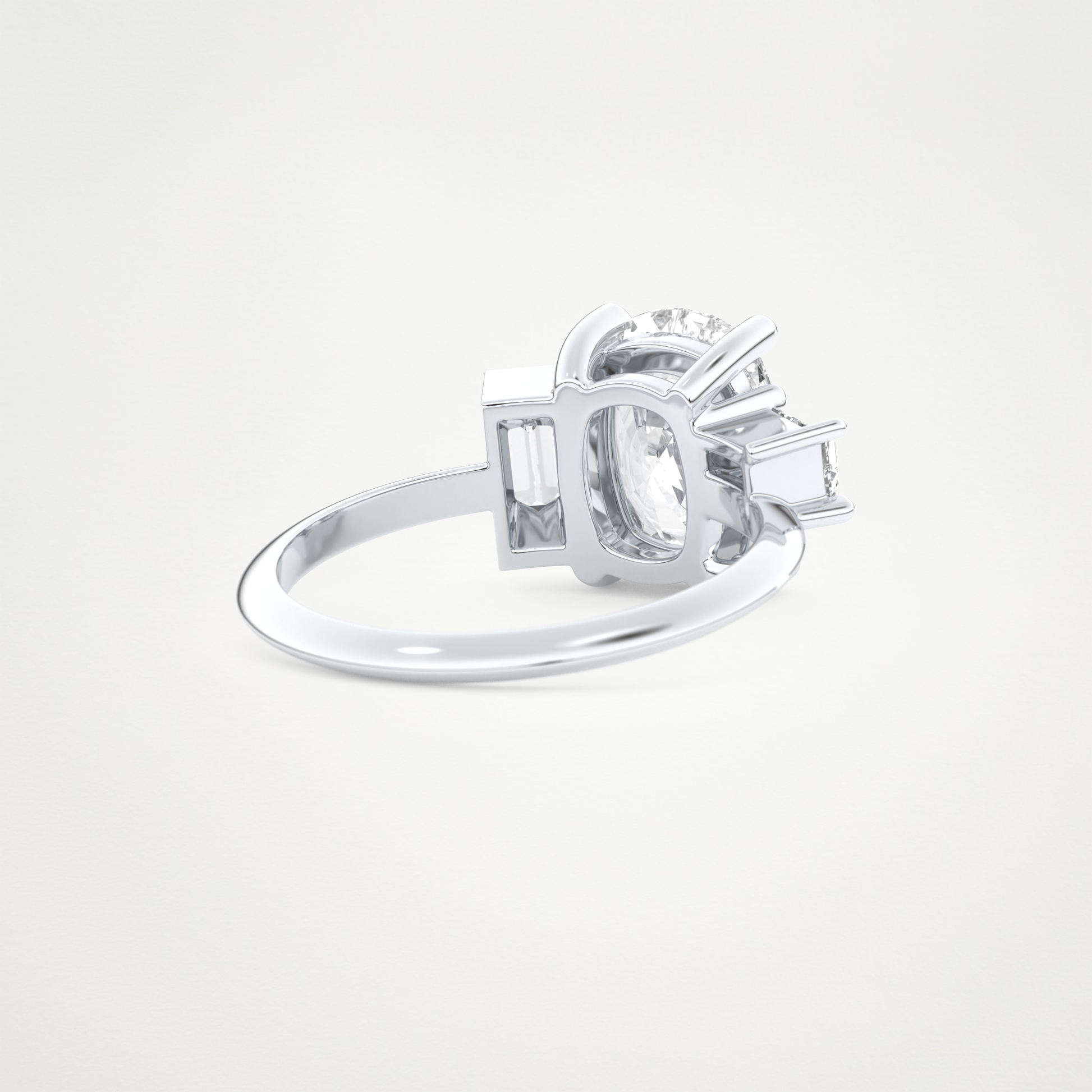 2 CT Moissanite Cushion Engagement Ring – Inspired by Kaley Cuoco 3
