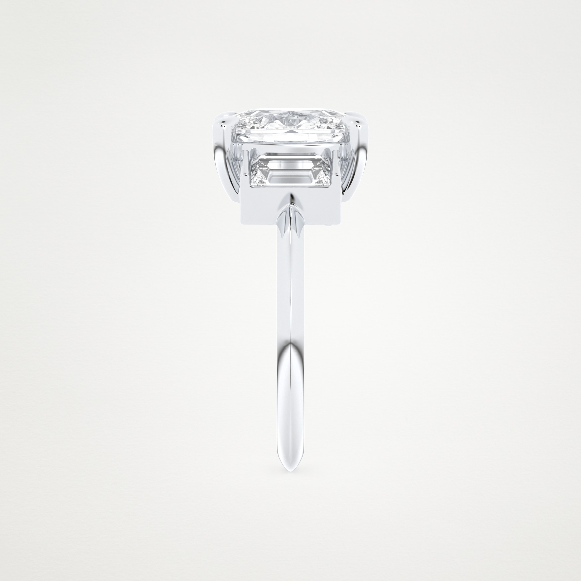 2 CT Moissanite Cushion Engagement Ring – Inspired by Kaley Cuoco 6