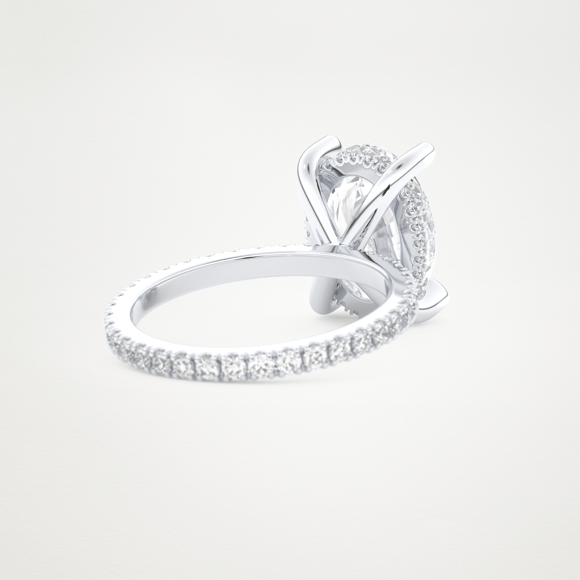4.30 CT Moissanite Oval Ring – Inspired by Kourtney Kardashian 3
