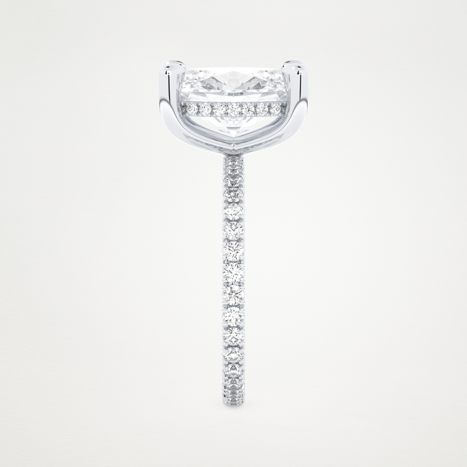 4.30 CT Moissanite Oval Ring – Inspired by Kourtney Kardashian 6