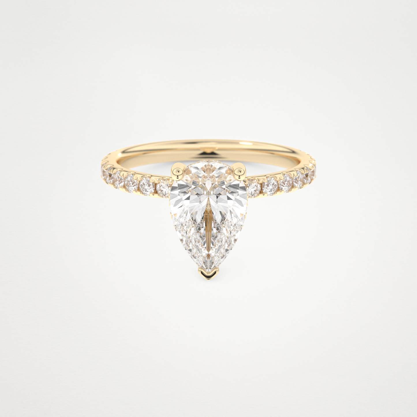 3 CT Moissanite Pear Ring – Inspired by Margot Robbie 7