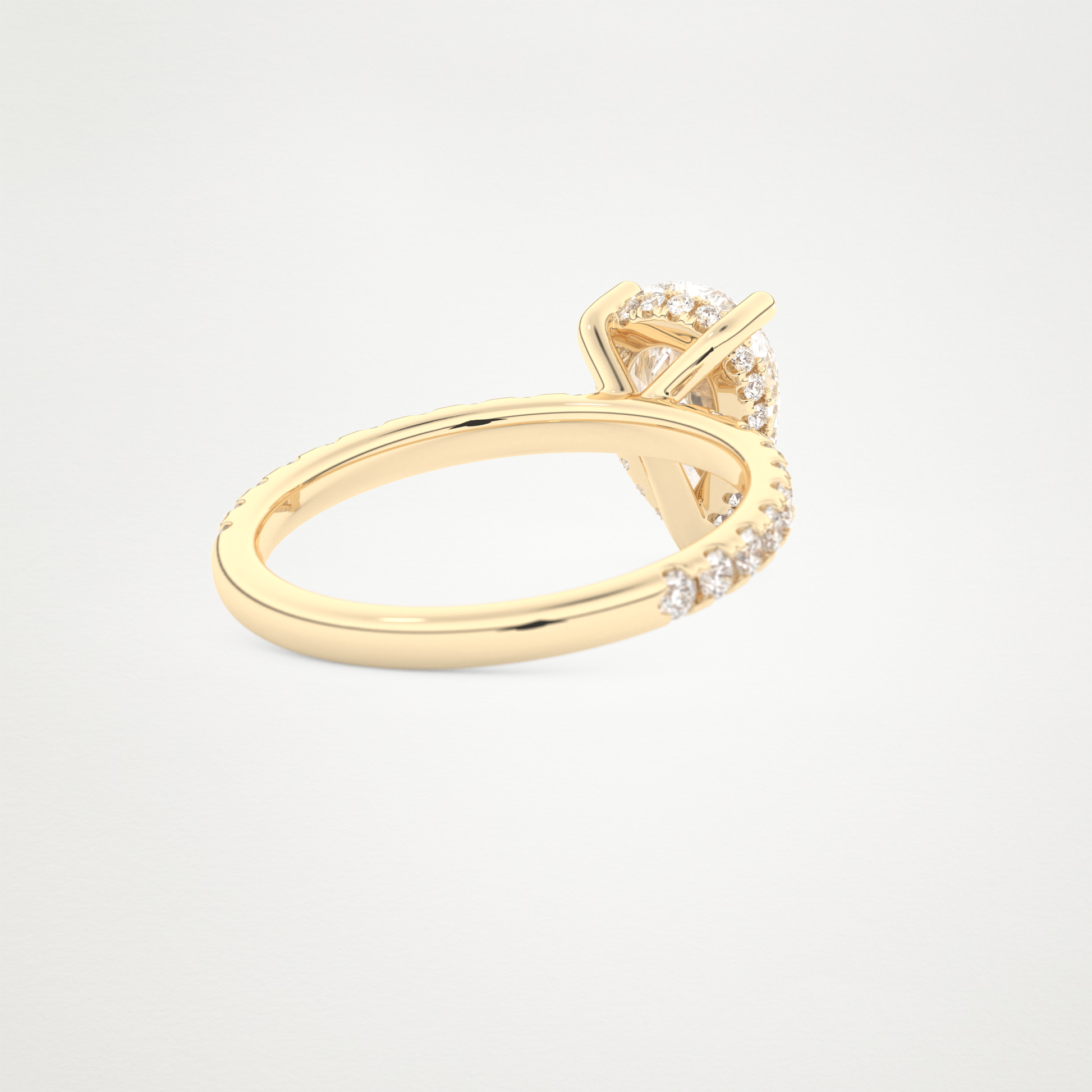 3 CT Moissanite Pear Ring – Inspired by Margot Robbie 9