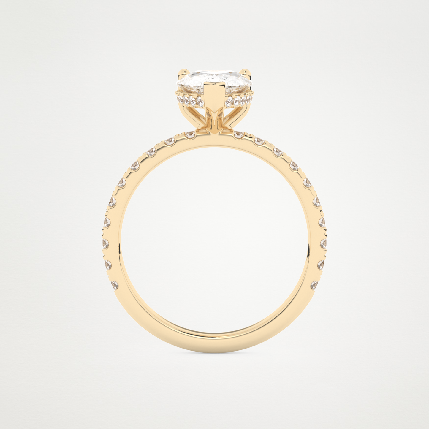 3 CT Moissanite Pear Ring – Inspired by Margot Robbie 11