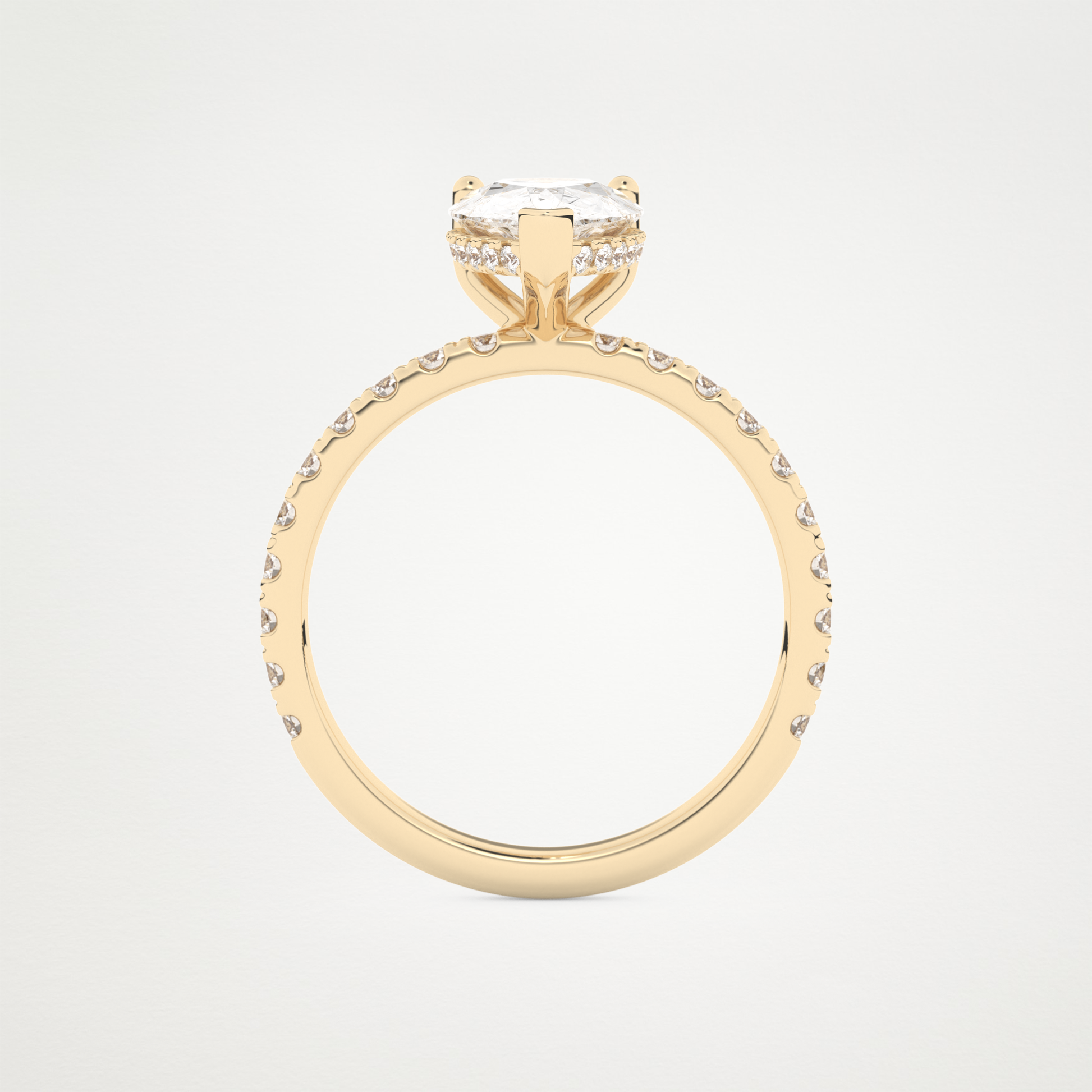 3 CT Moissanite Pear Ring – Inspired by Margot Robbie 11