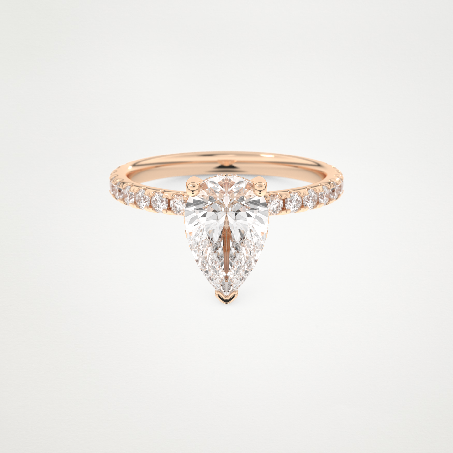 3 CT Moissanite Pear Ring – Inspired by Margot Robbie 13