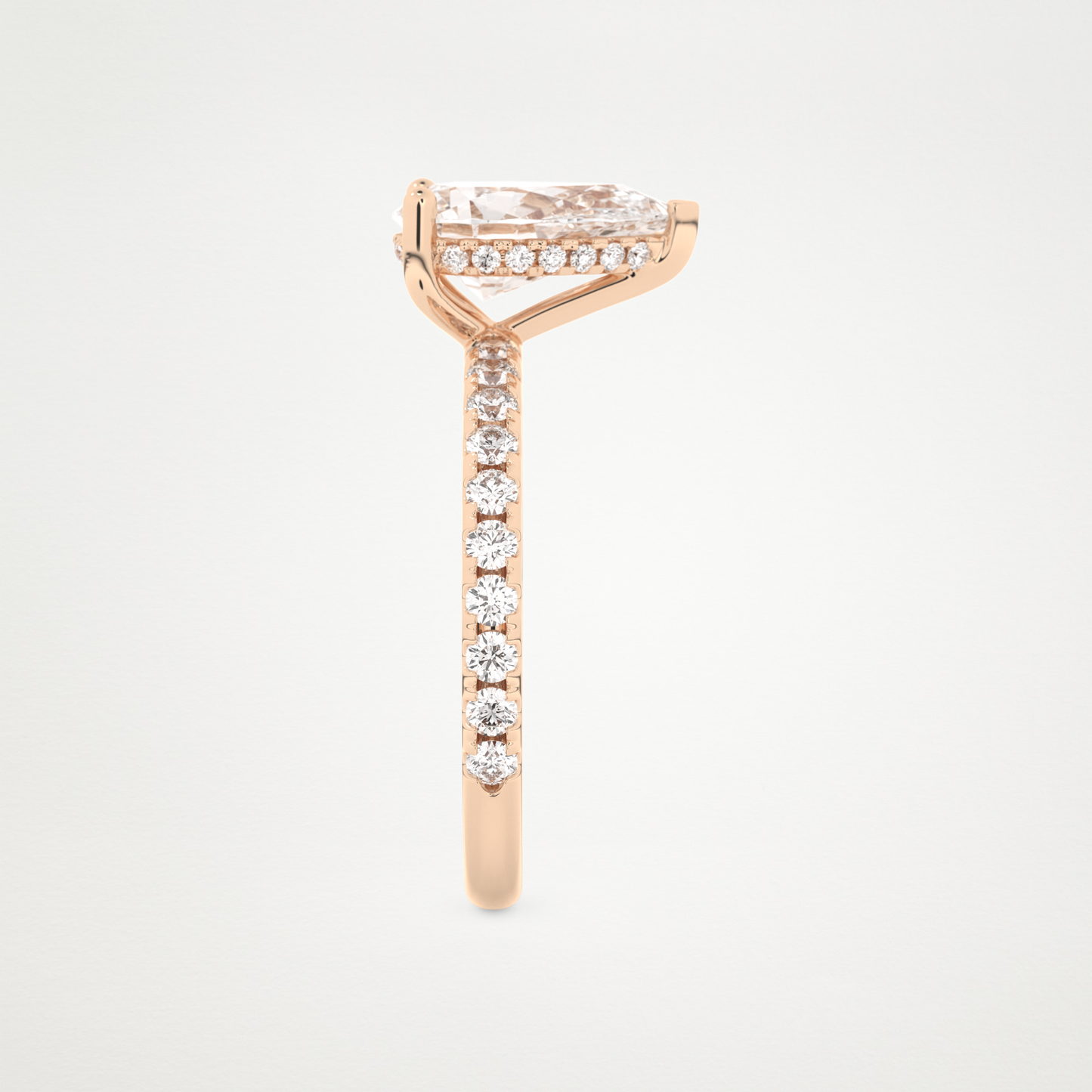 3 CT Moissanite Pear Ring – Inspired by Margot Robbie 18