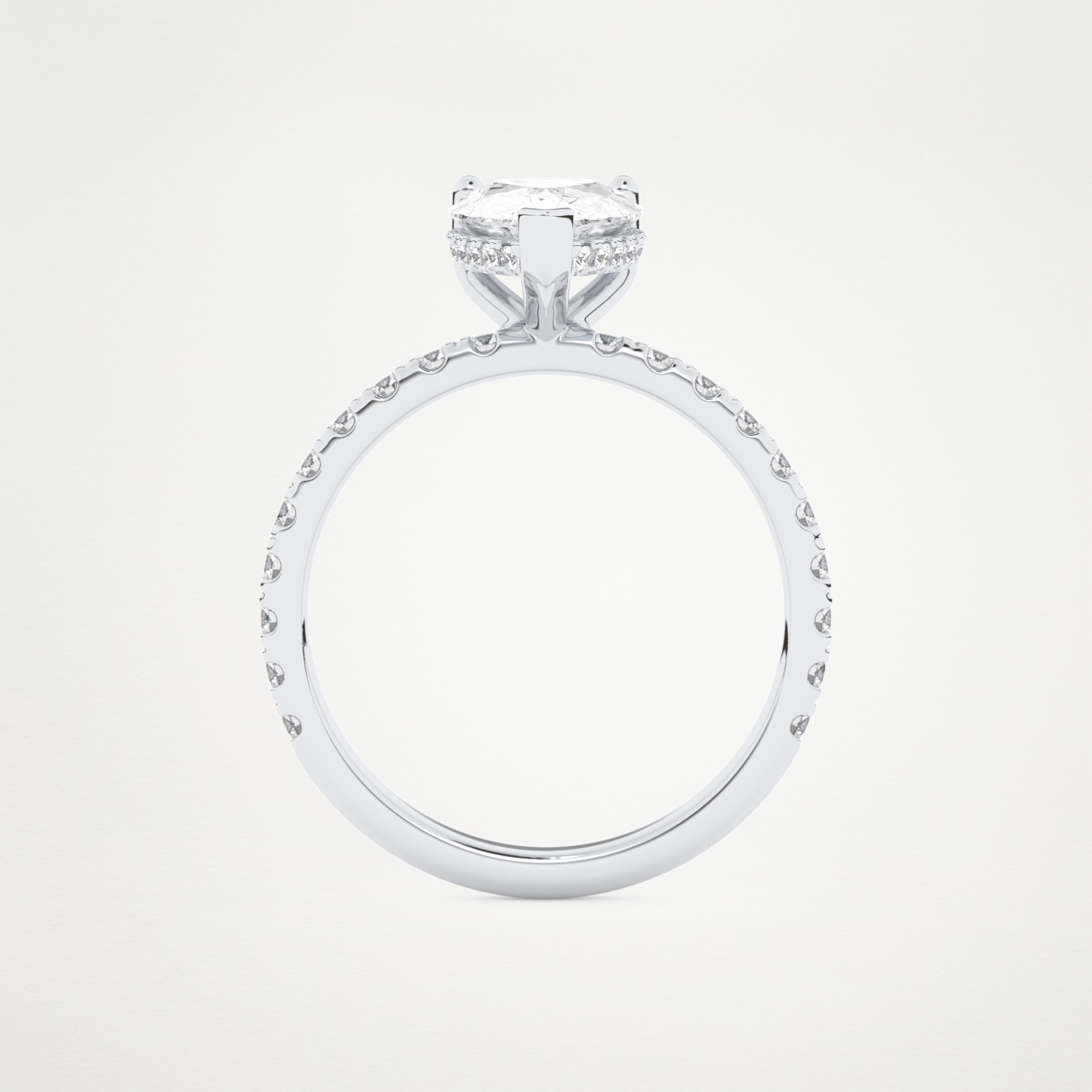 3 CT Moissanite Pear Ring – Inspired by Margot Robbie 5