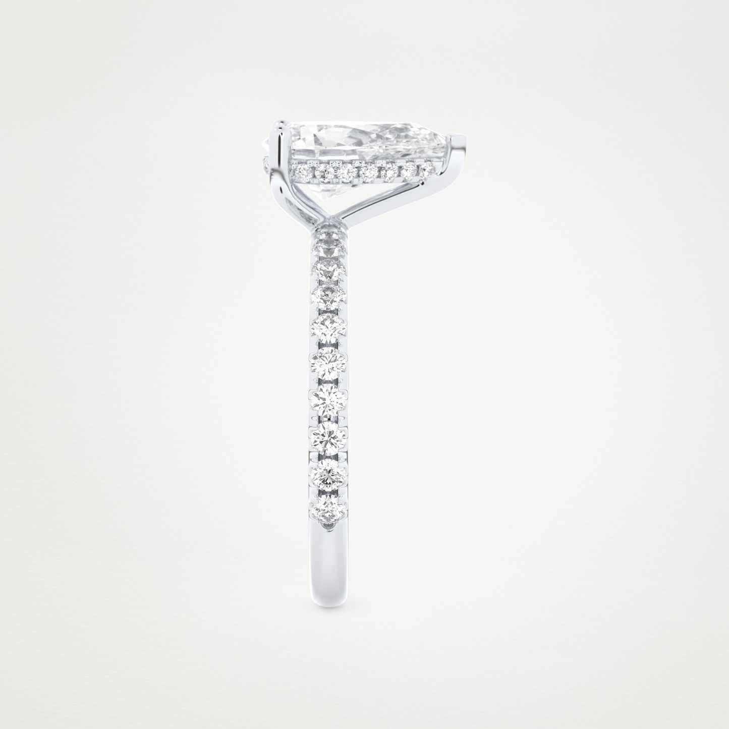 3 CT Moissanite Pear Ring – Inspired by Margot Robbie 6