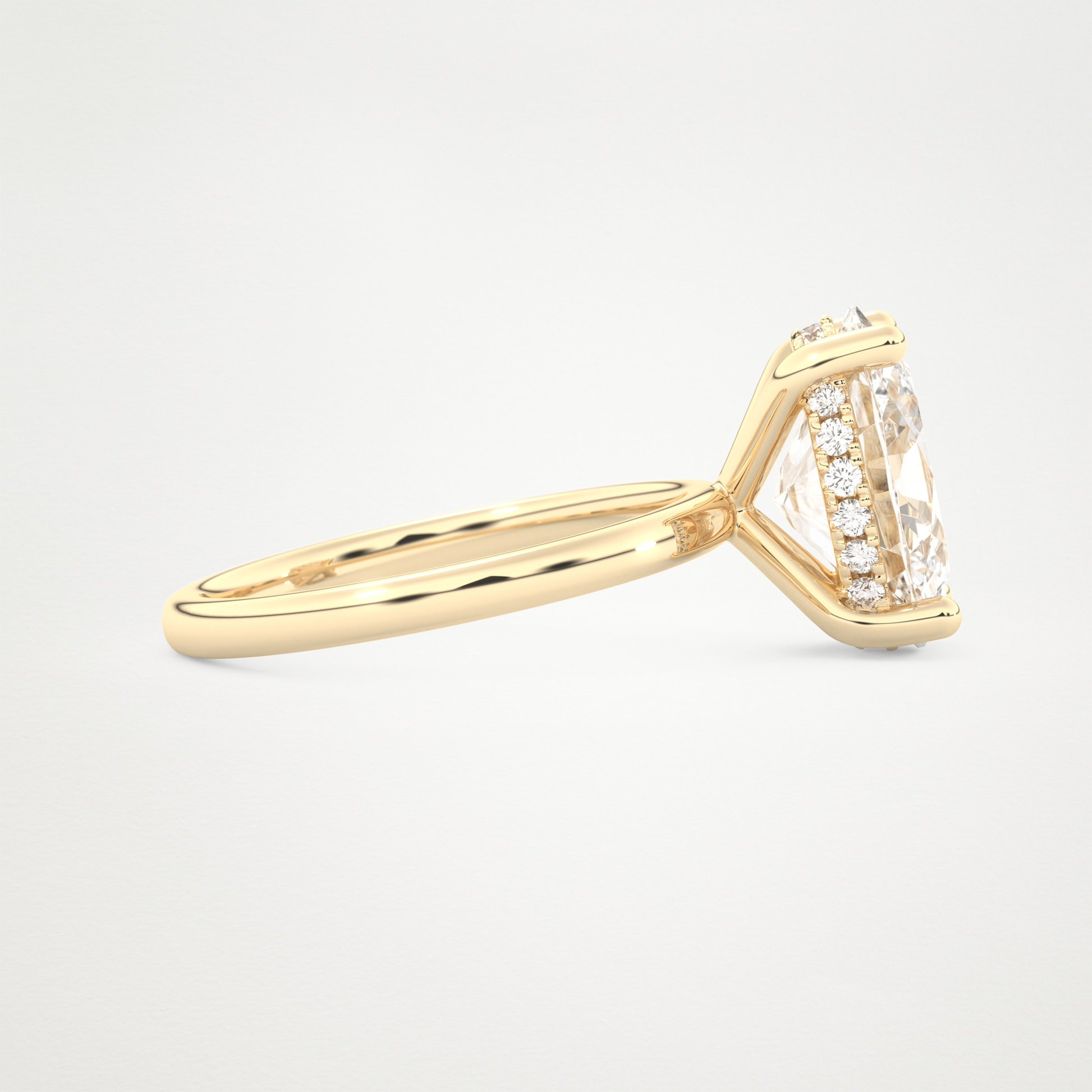 4.30 CT Moissanite Oval Ring – Inspired by Nina Dobrev 8